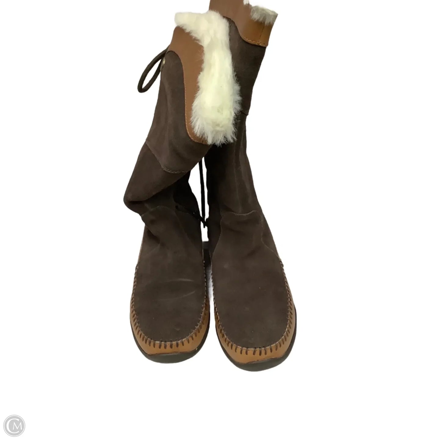 Boots Mid-calf Flats By The North Face In Brown, Size: 6