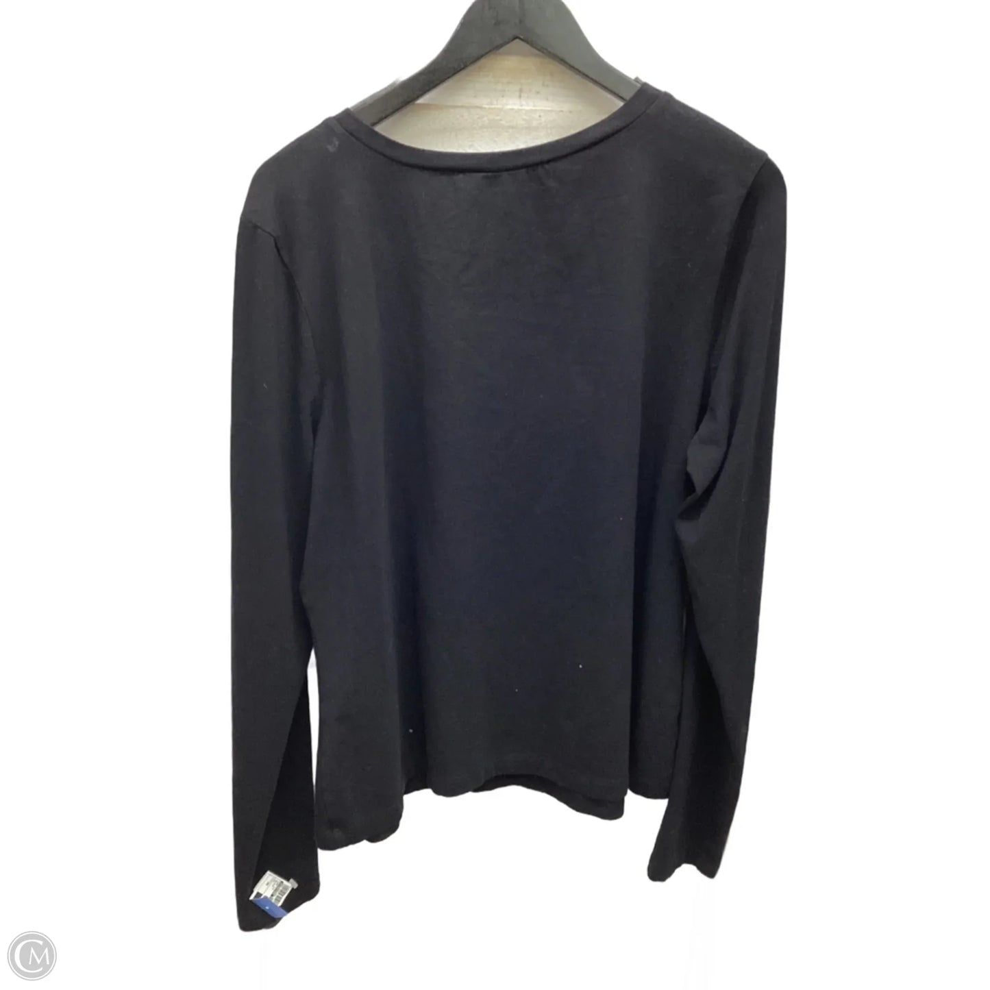 Top Long Sleeve By Forever 21 In Black, Size: 3x