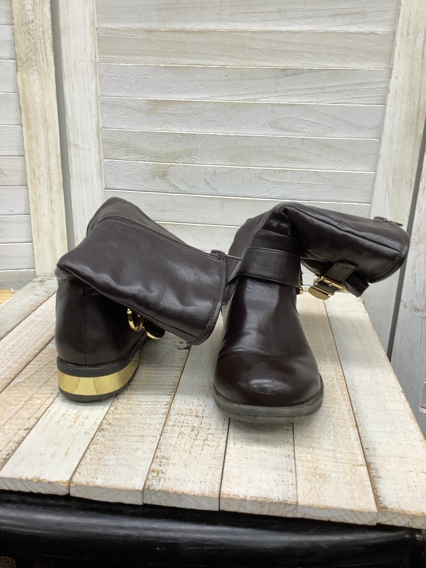 Boots Ankle Heels By Nicole Size: 7