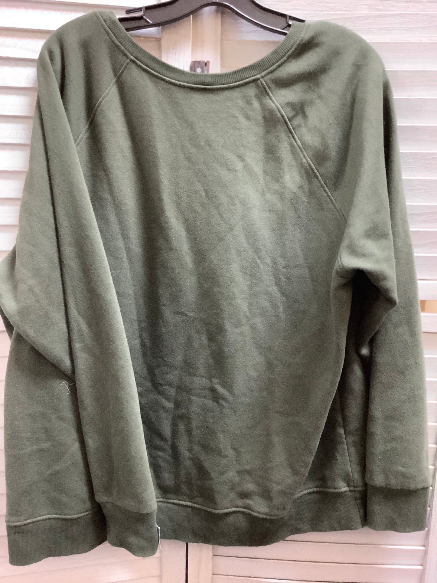 Sweatshirt Crewneck By Time And Tru Size: 2x