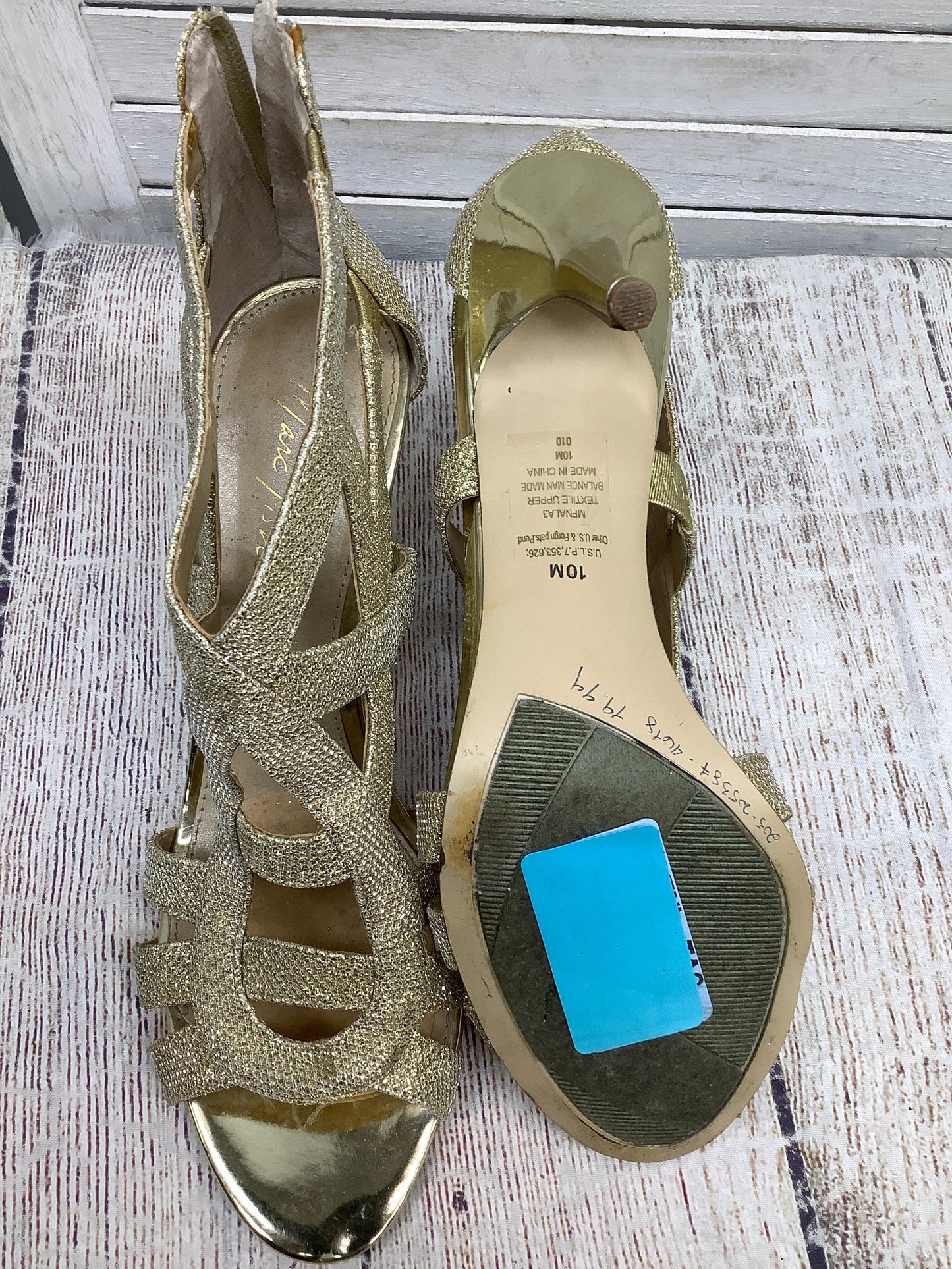 Shoes Heels Stiletto By Marc Fisher Size: 10