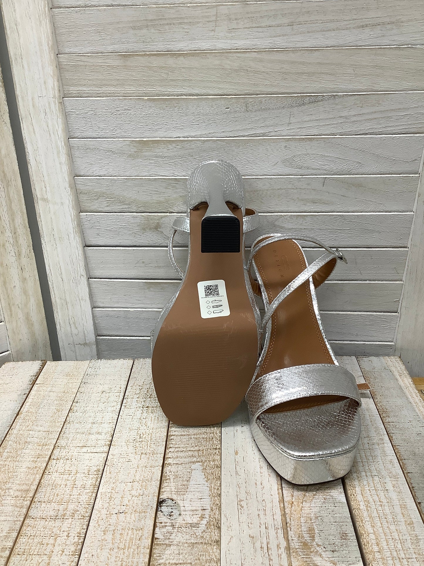 Shoes Heels Block By Asos Size: 8