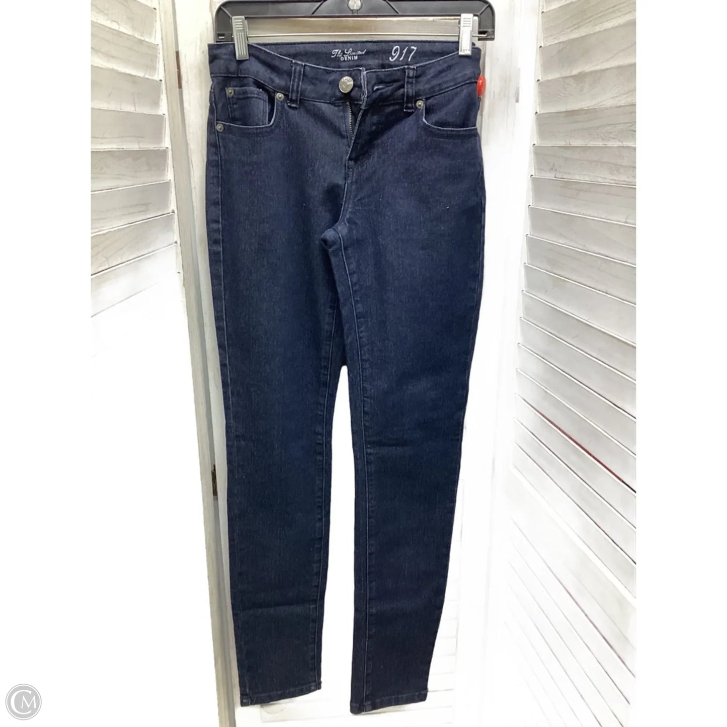 Jeans Skinny By Limited In Blue Denim, Size: 6