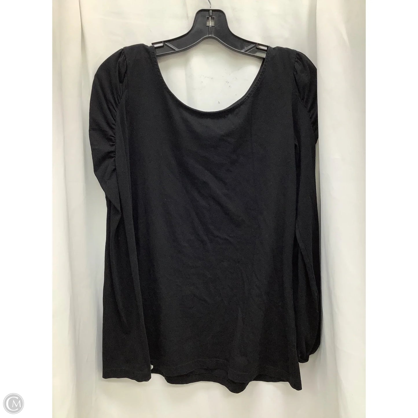 Top Long Sleeve Designer By Lilly Pulitzer In Black, Size: L