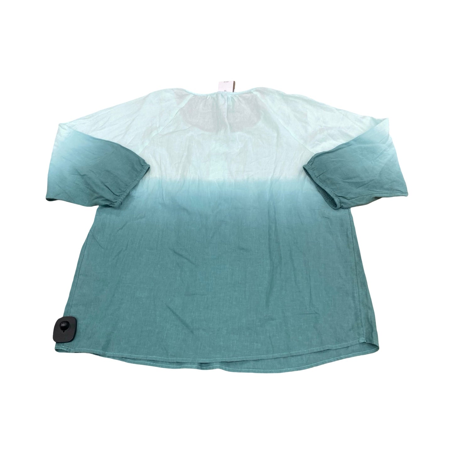 Top 3/4 Sleeve By Pure Jill In Blue, Size:M