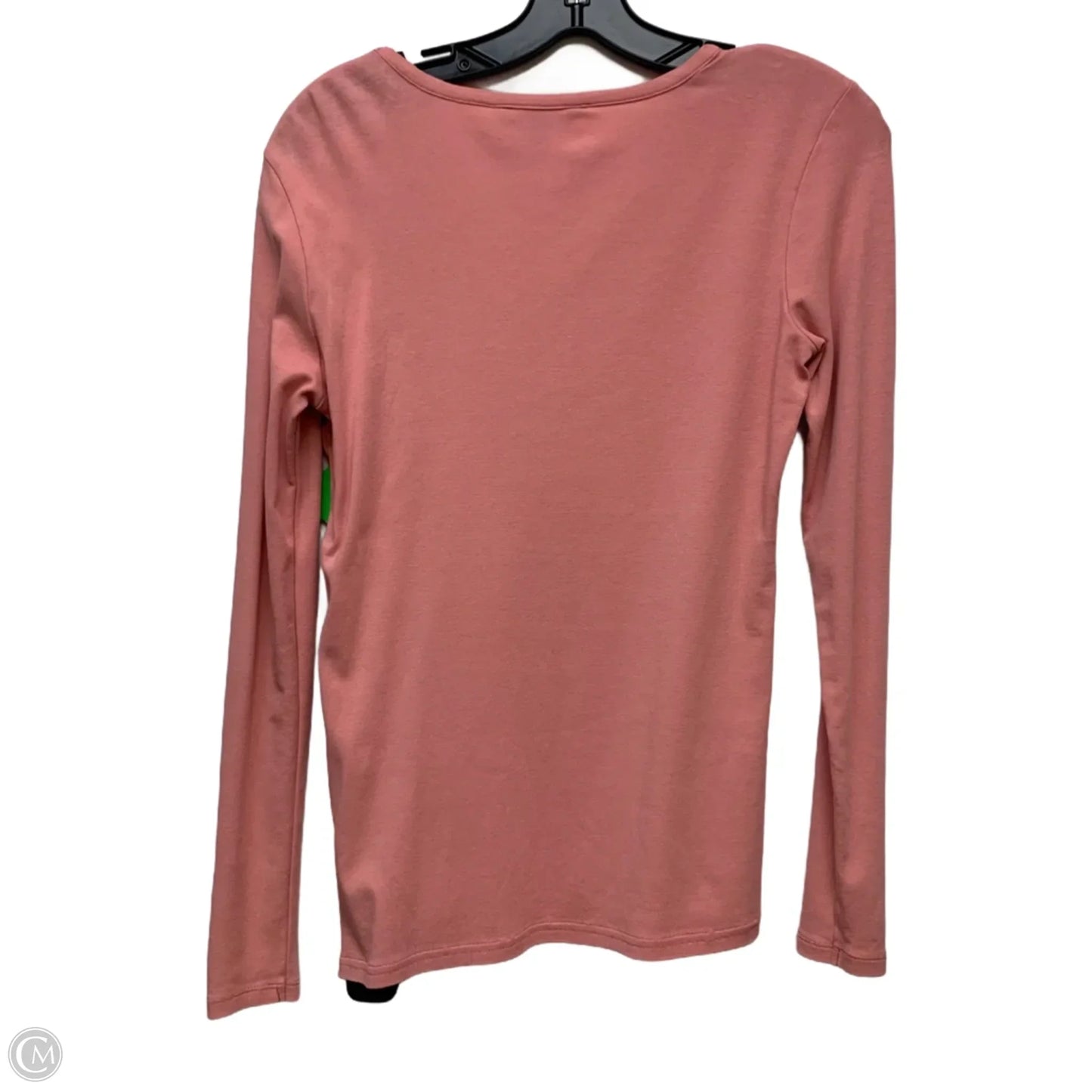 Top Long Sleeve Basic By Ralph Lauren In Pink, Size: M