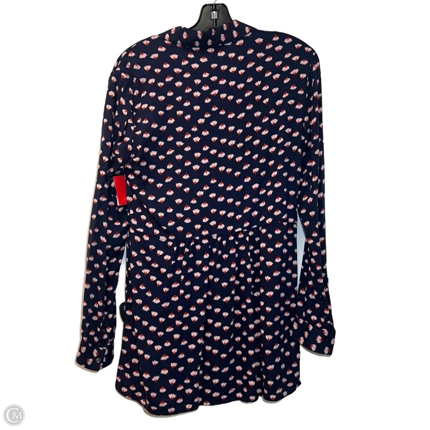 Tunic Long Sleeve By Boden In Blue & Pink, Size: S