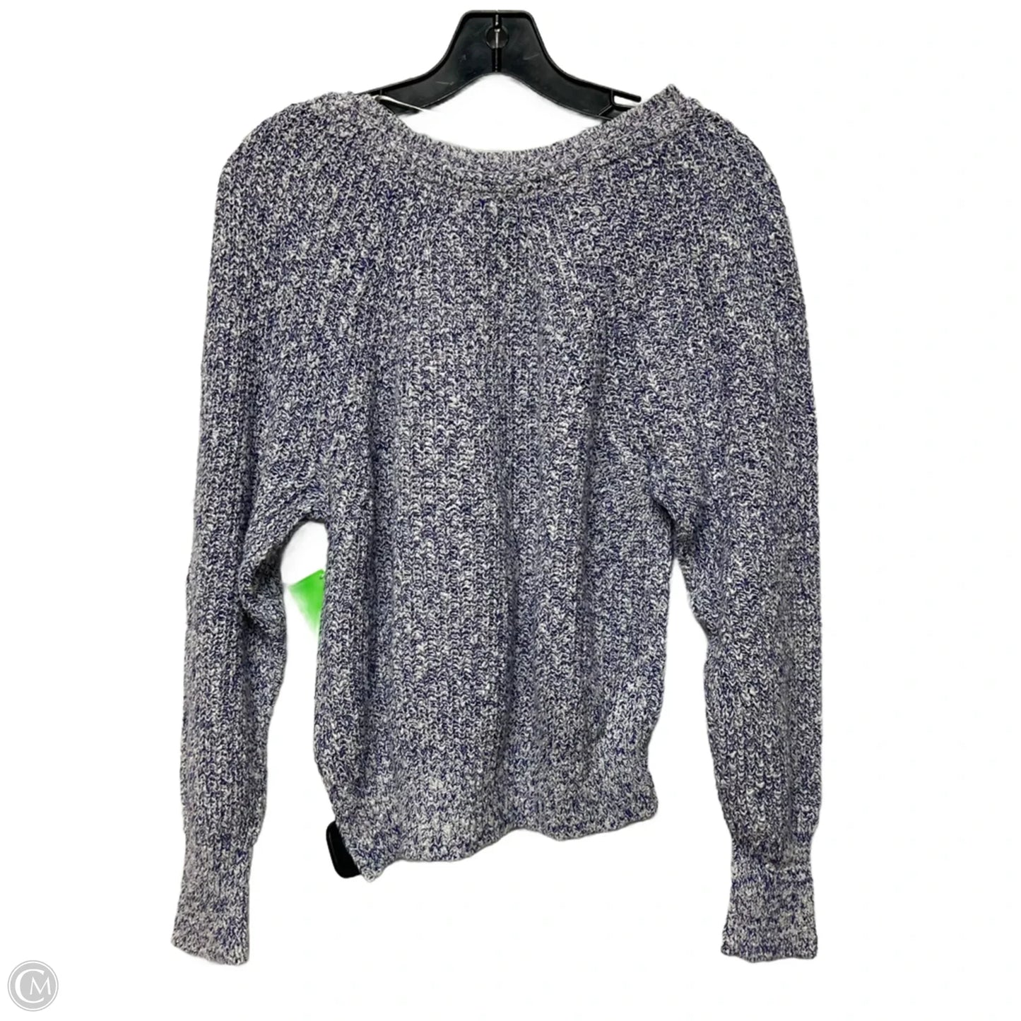Sweater By Free People In Blue & White, Size: S