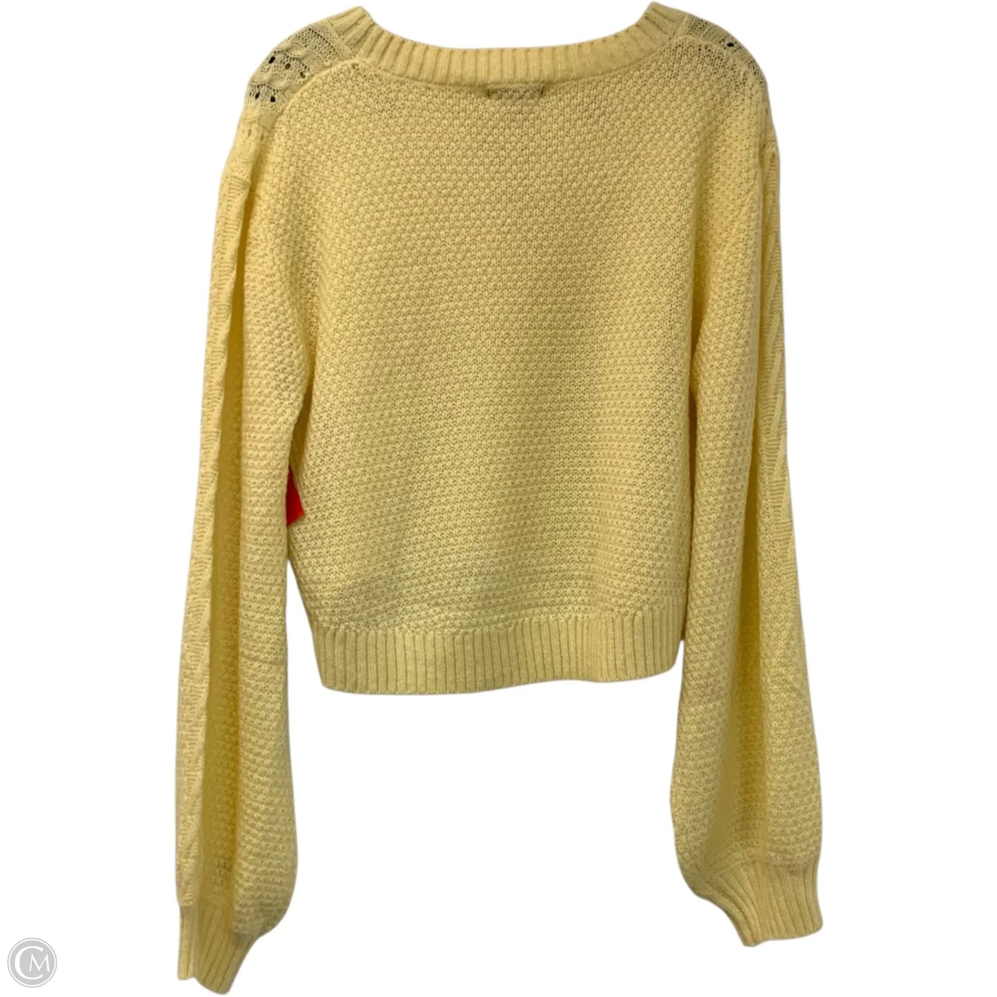 Sweater By Wild Fable In Yellow, Size: L