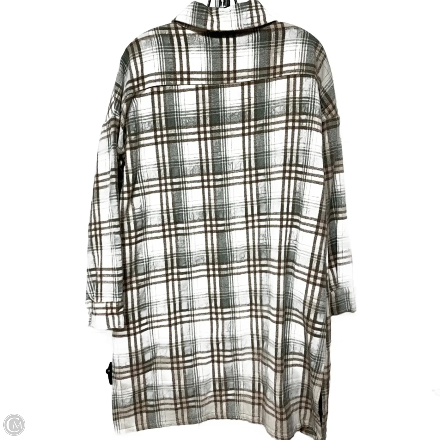 Jacket Shirt By Jodifl In Green, Size: M