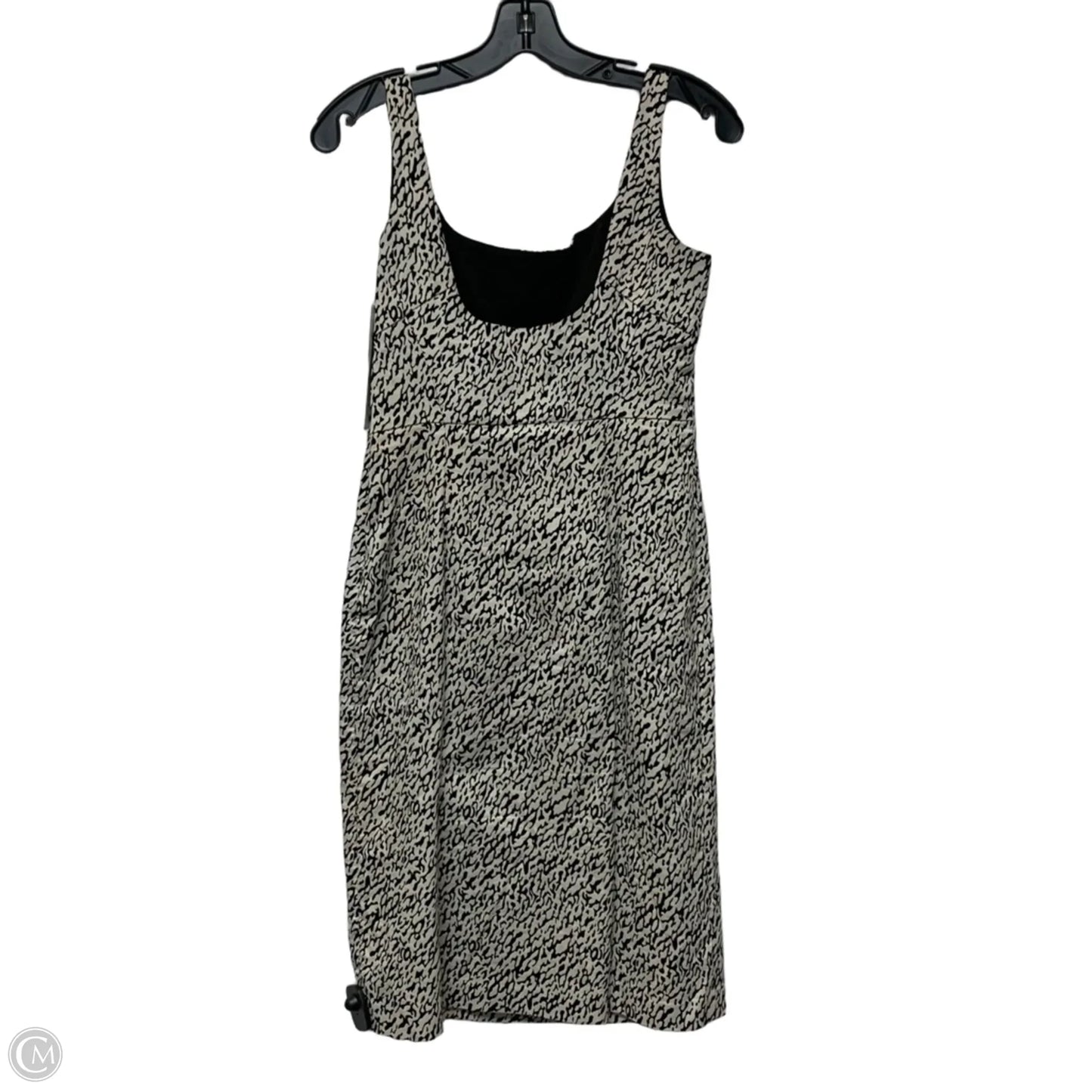 Dress Designer By Diane Von Furstenberg In Black & Cream, Size: M