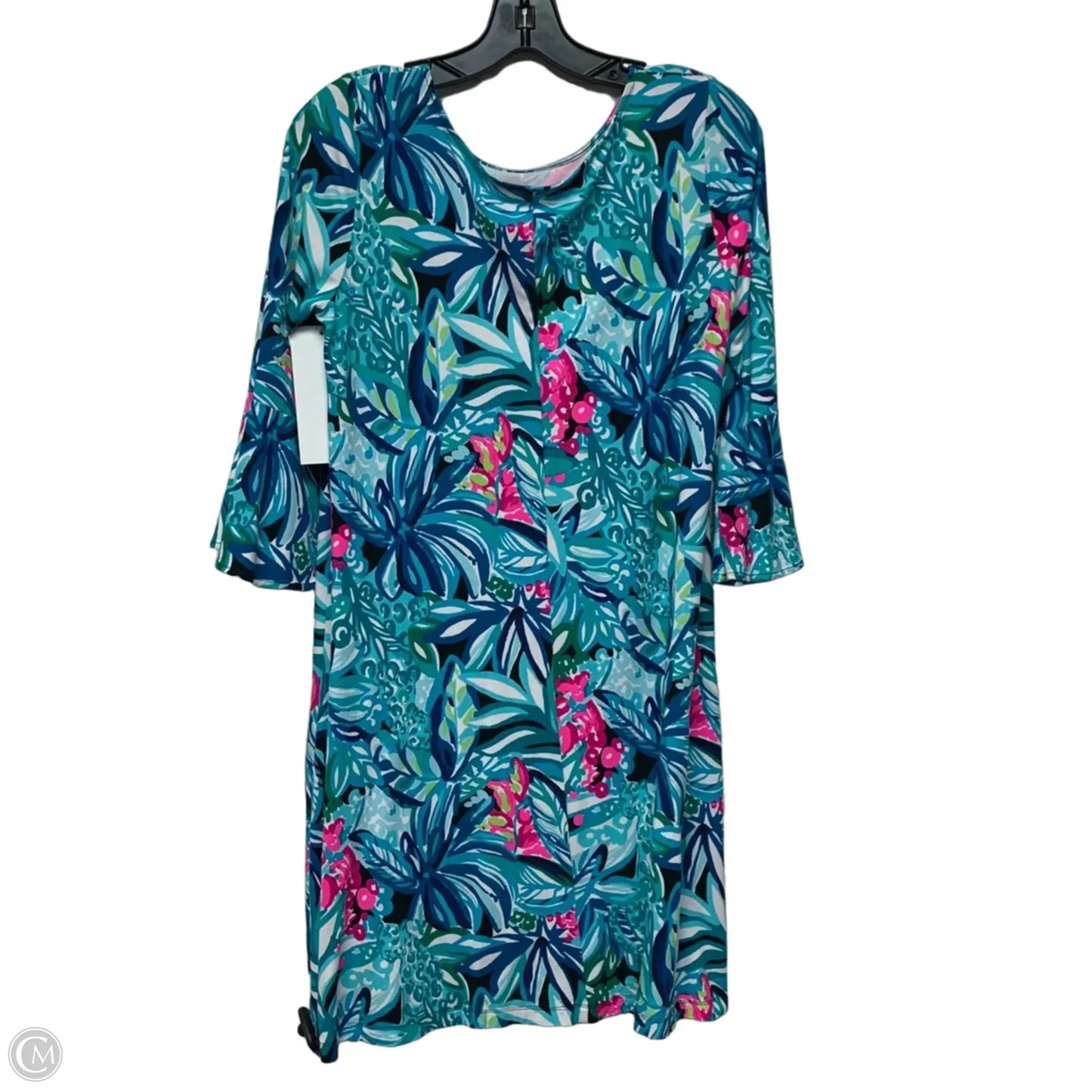 Dress Designer By Lilly Pulitzer In Teal, Size: M