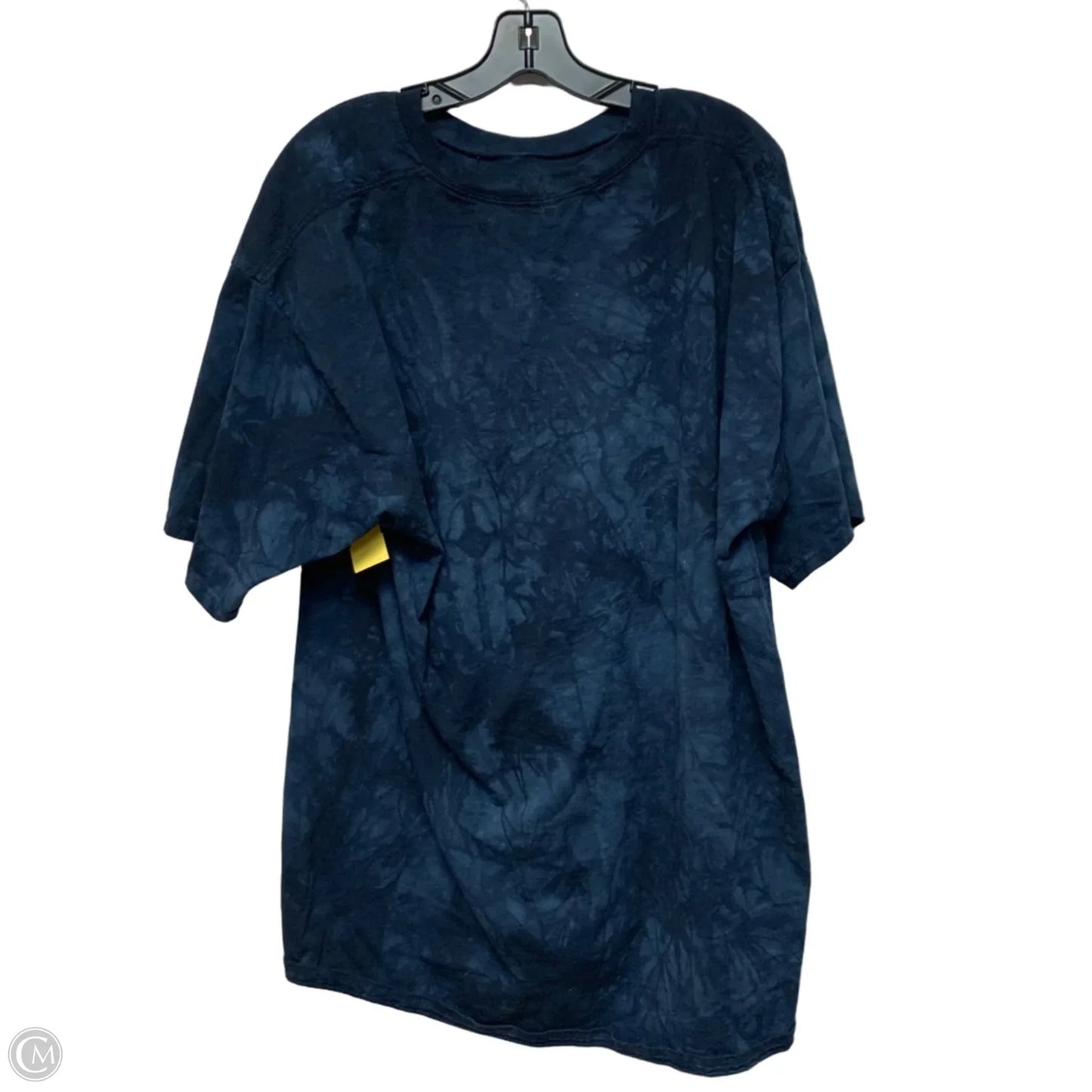Top Short Sleeve By The Mountain In Blue, Size: 2x