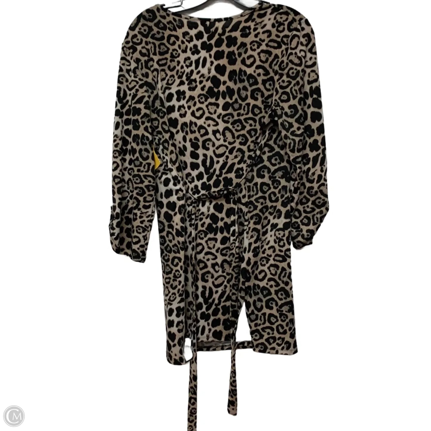 Dress Casual Short By Perseption Concept In Animal Print, Size: S