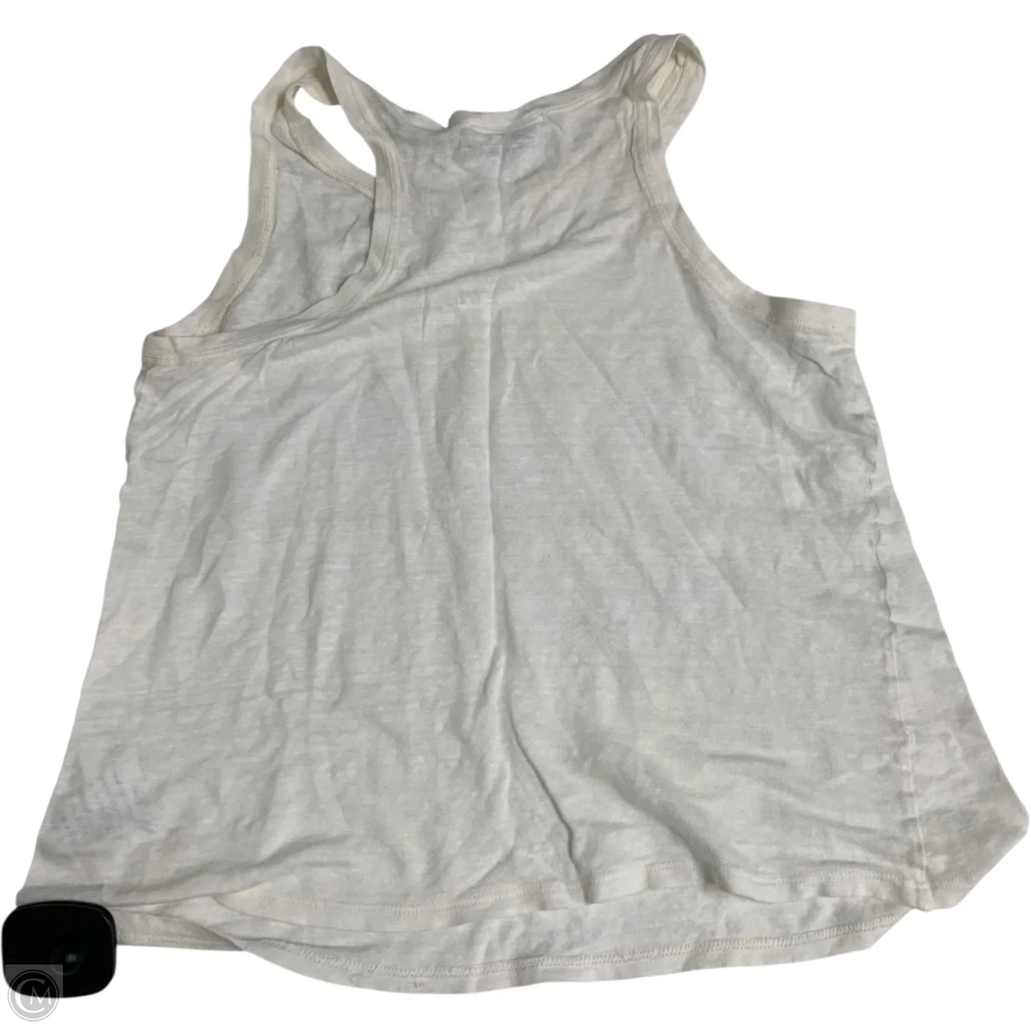 Top Sleeveless Designer By Max Mara In White, Size: M