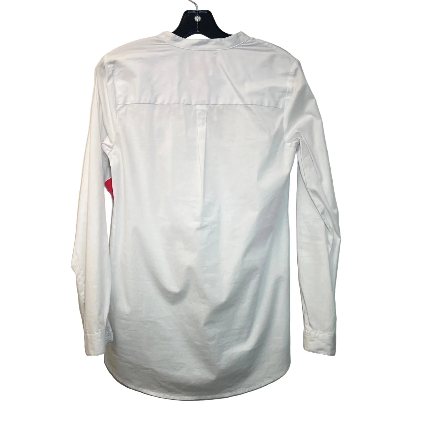 Top Long Sleeve By Laundry In White, Size: S
