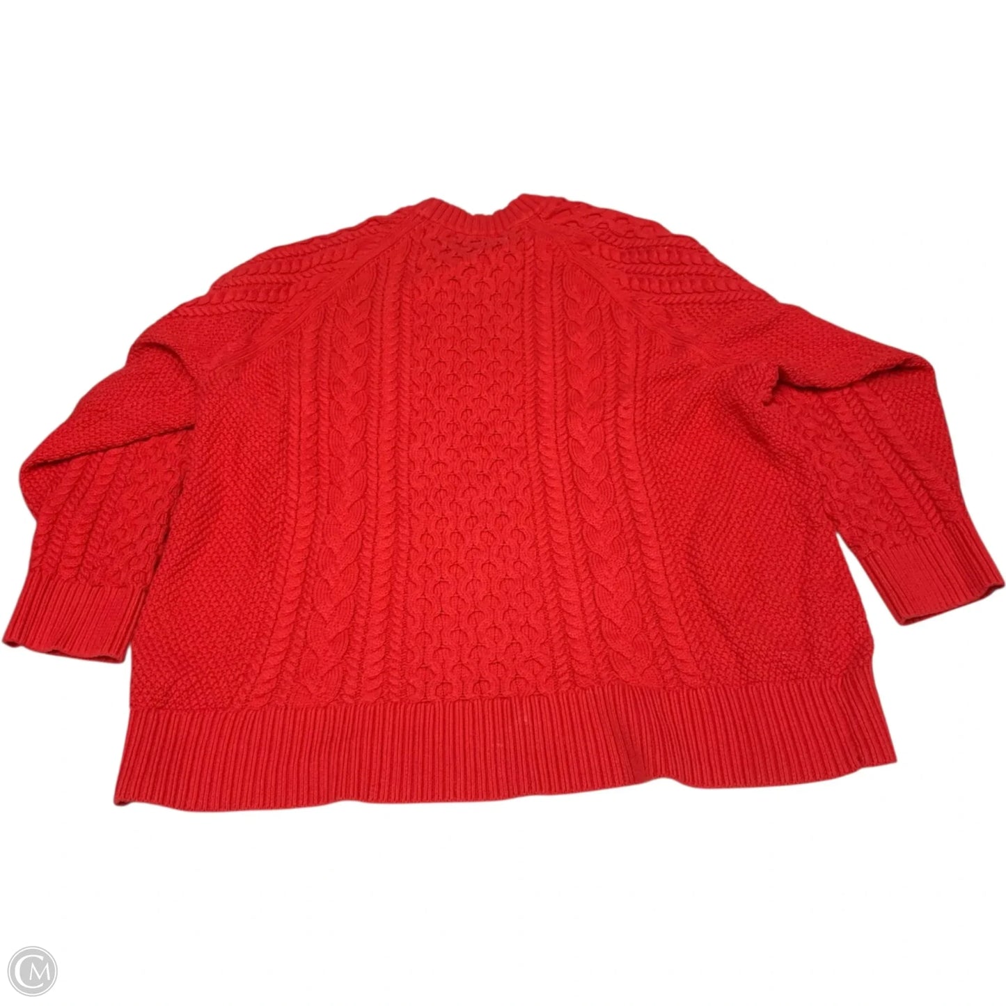Sweater By J. Crew In Red, Size: 2x