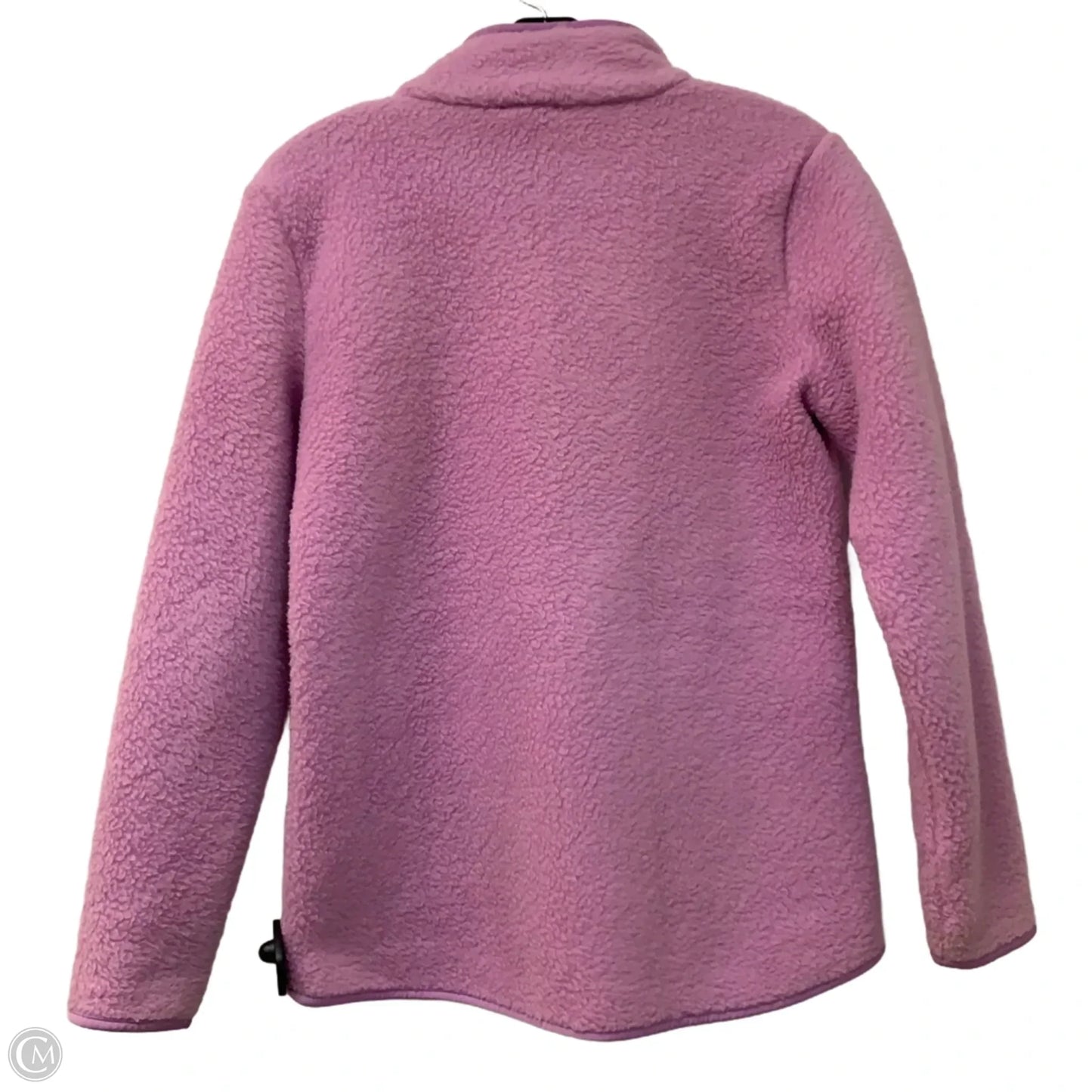 Jacket Faux Fur & Sherpa By Talbots In Purple, Size: Xs