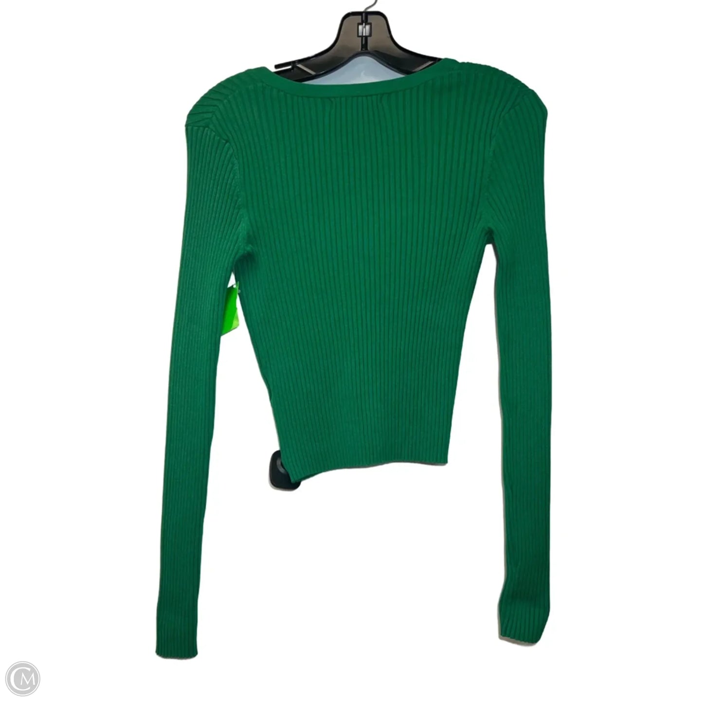 Cardigan By H&m In Green, Size: S