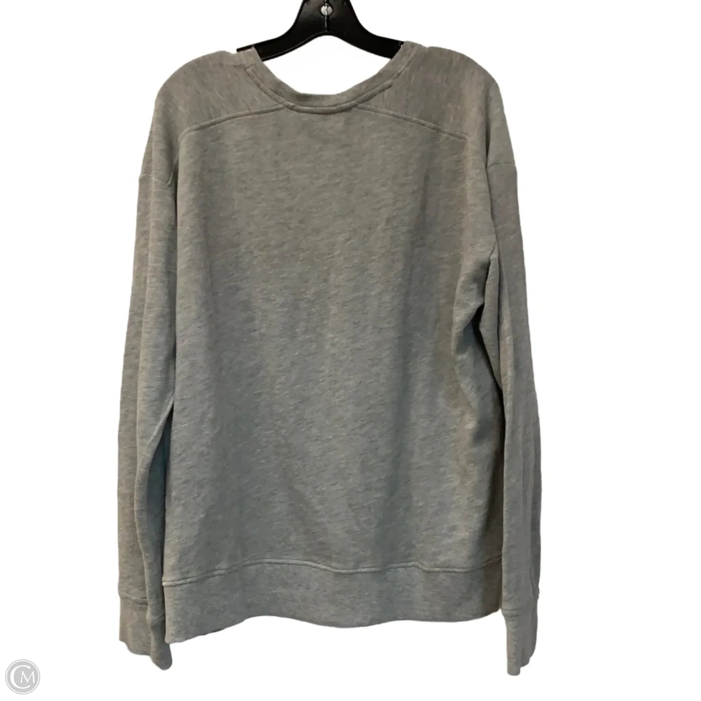 Sweatshirt Crewneck By Crown And Ivy In Grey, Size: Xl