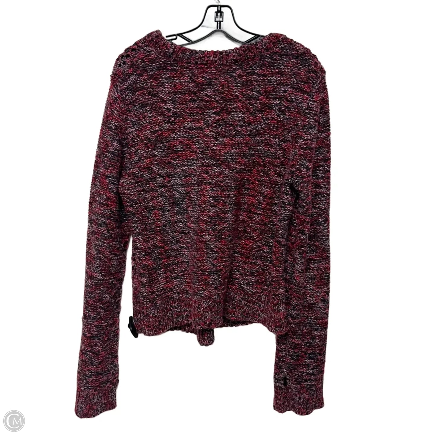 Sweater By Free People In Pink & Red, Size: L