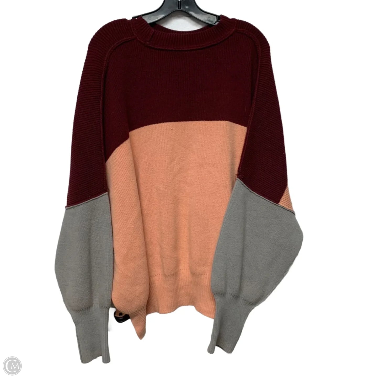 Sweater By Free People In Orange & Red, Size: S