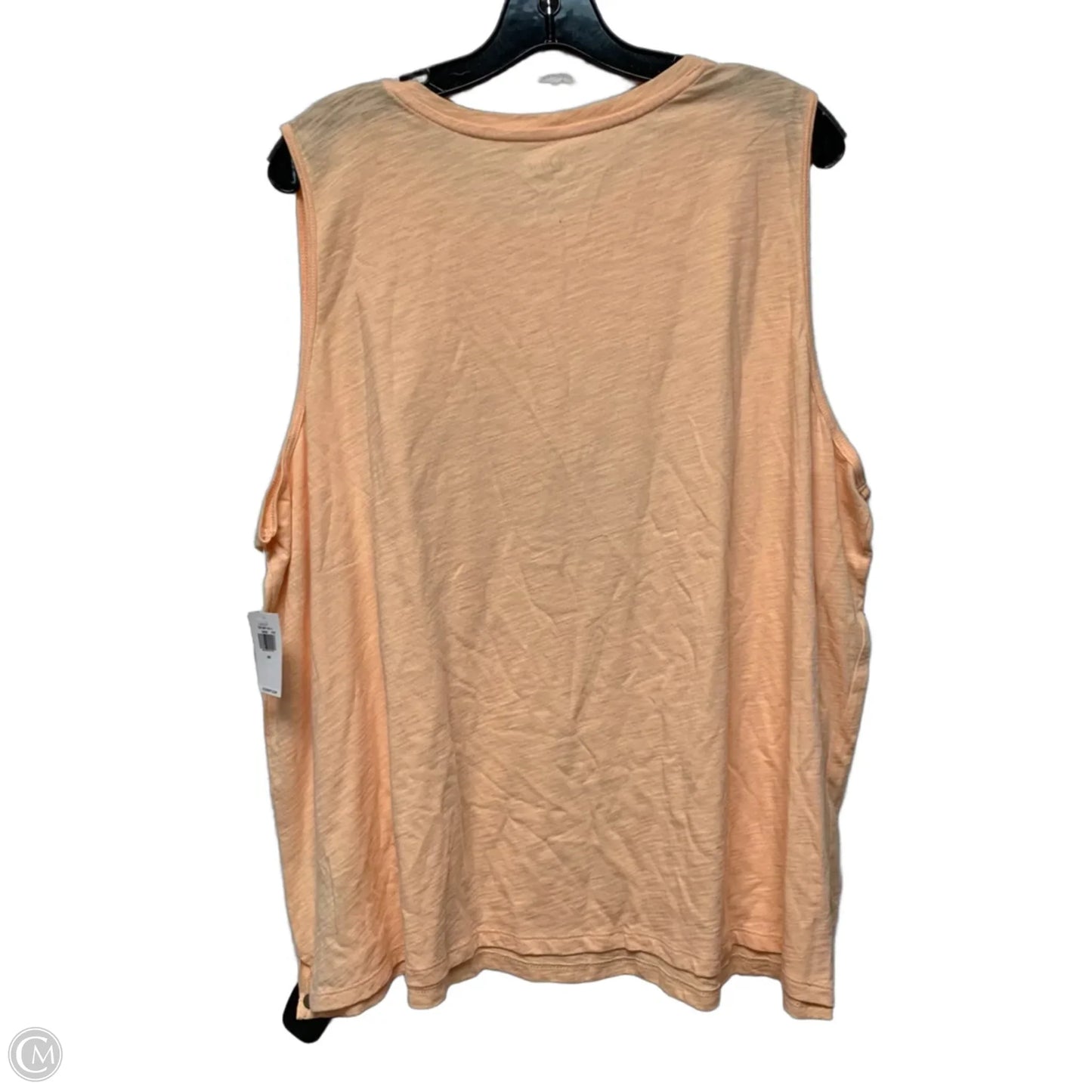 Top Sleeveless By Old Navy In Orange, Size: 3x