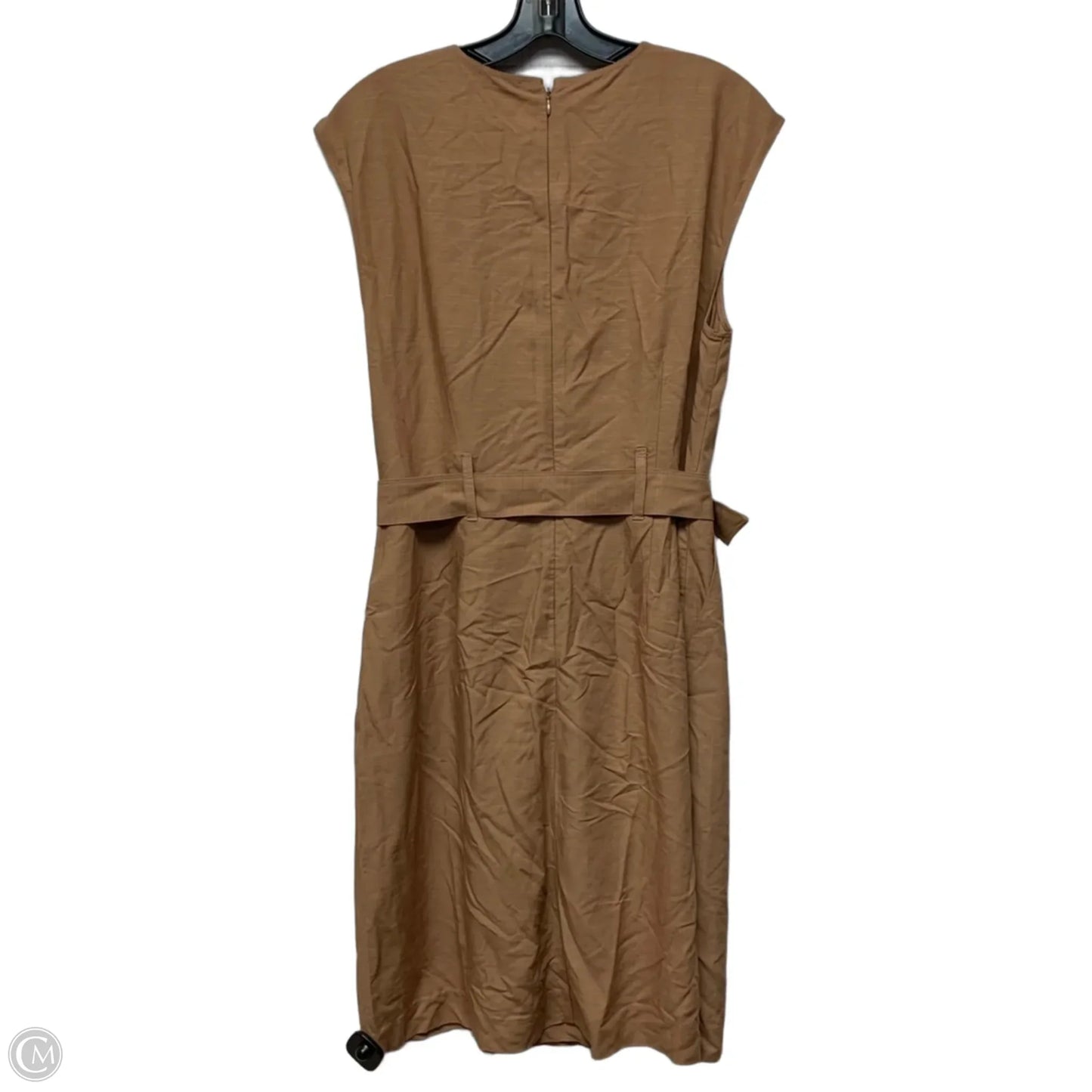 Dress Casual Short By Ann Taylor In Tan, Size: M