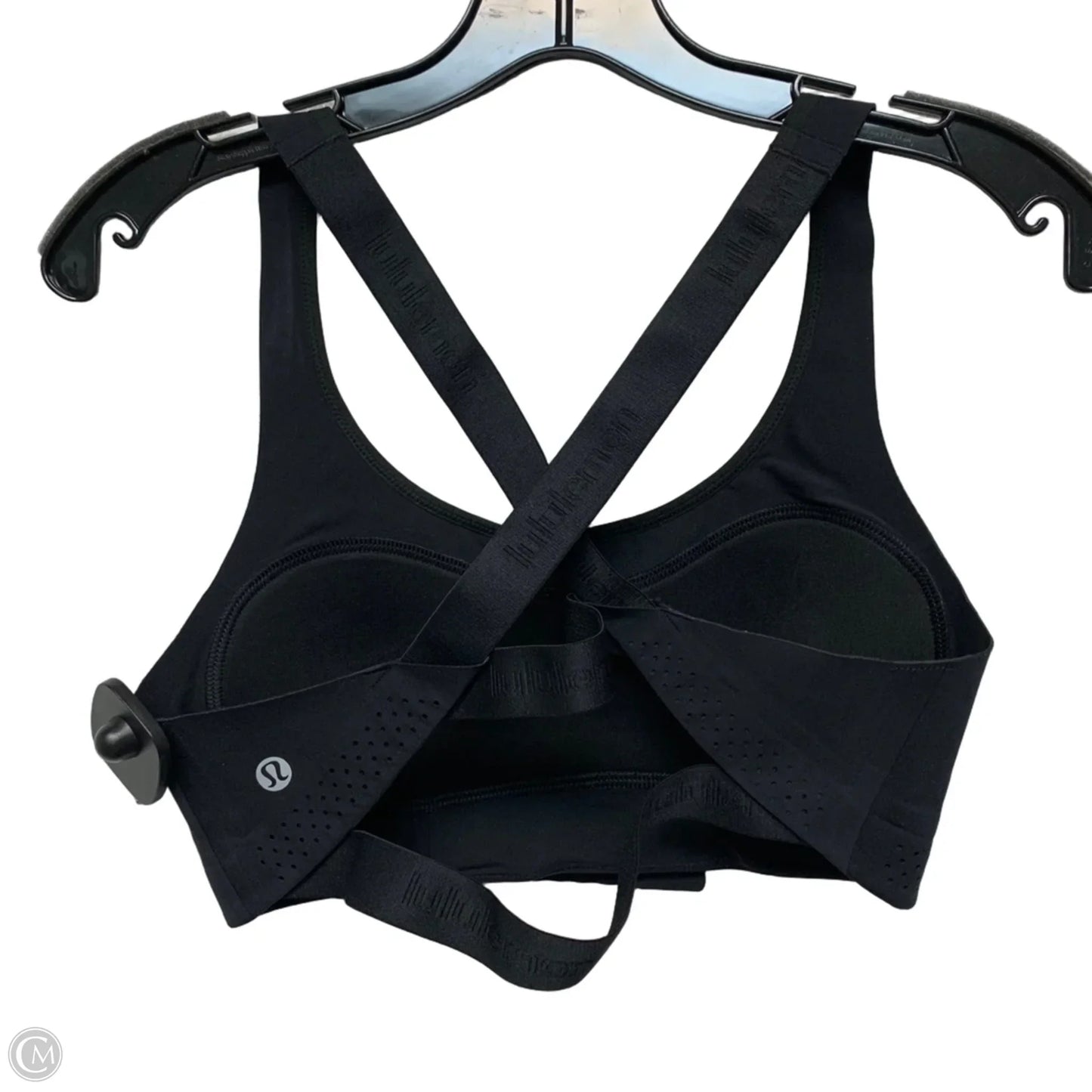 Athletic Bra By Lululemon In Black, Size: S