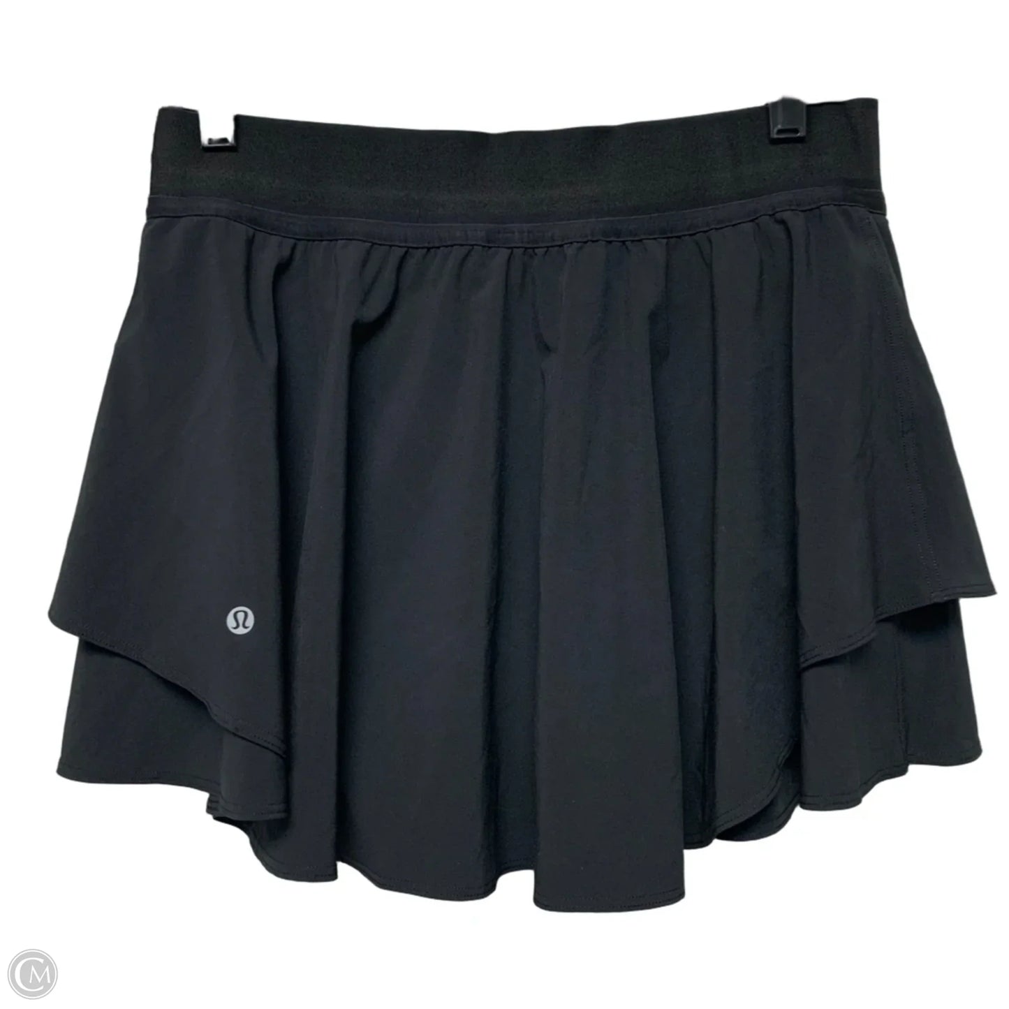 Athletic Skort By Lululemon In Black, Size: M