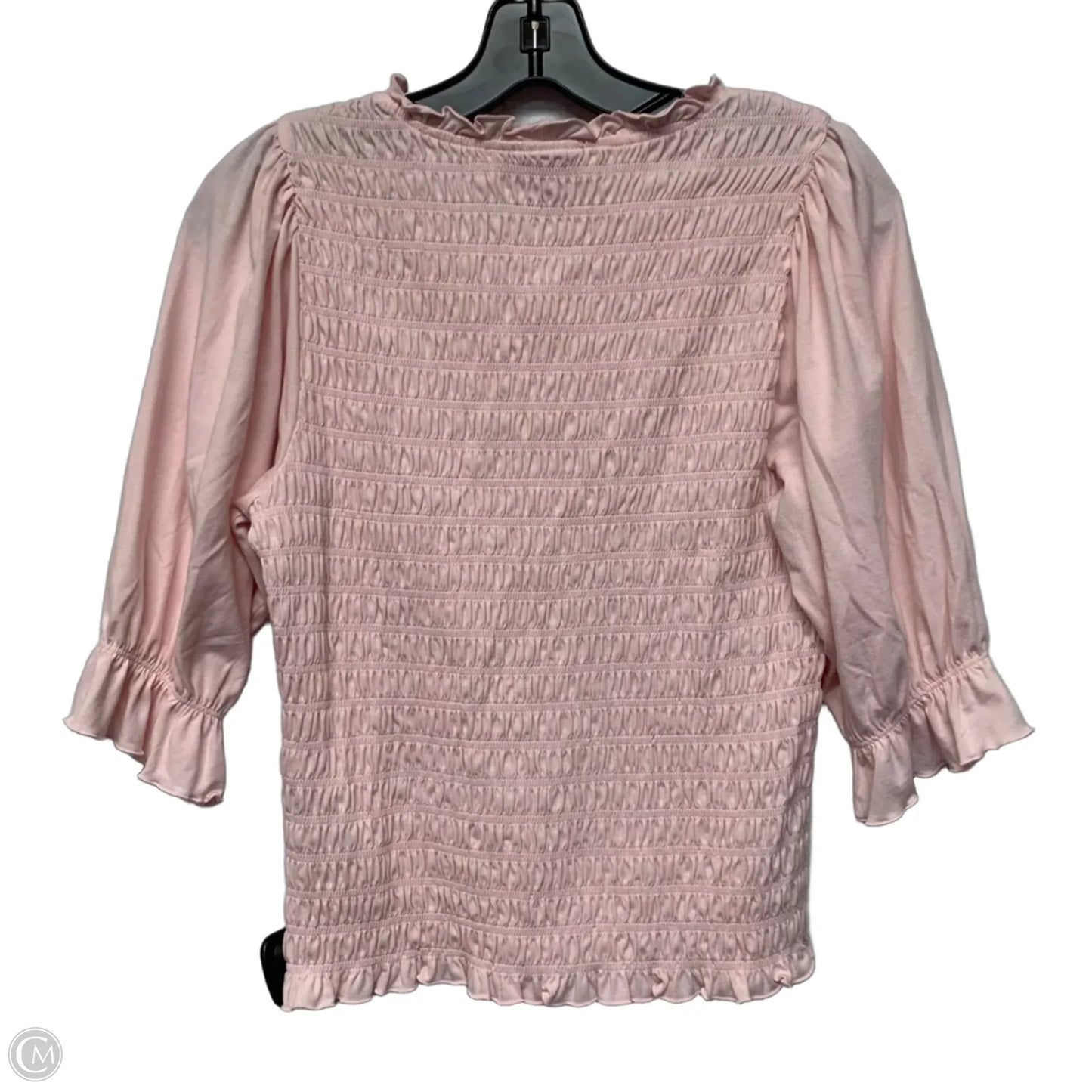 Top Short Sleeve By On 34th In Pink, Size: M