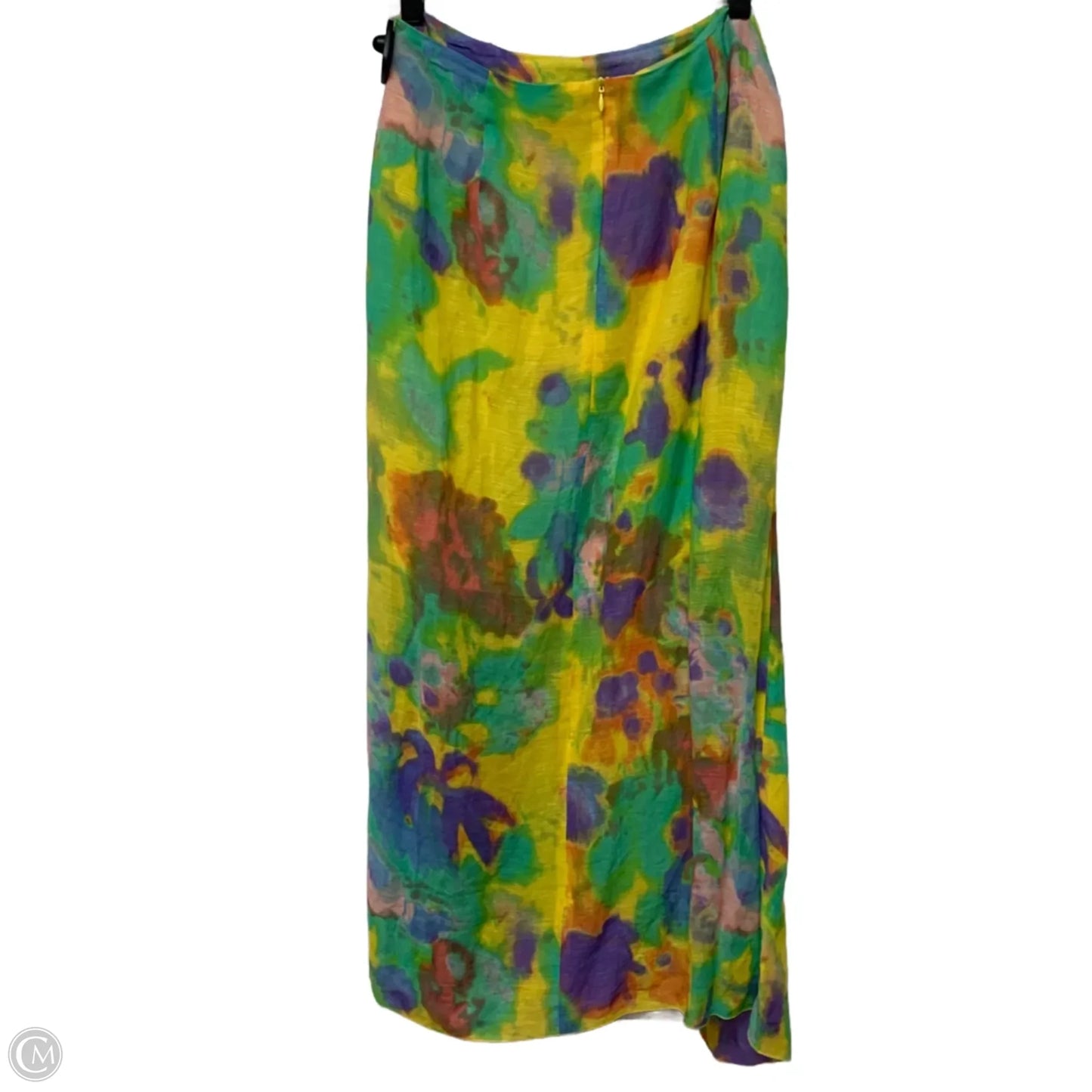 Skirt Maxi By Cerruti 1881 In Tie Dye Print, Size: M