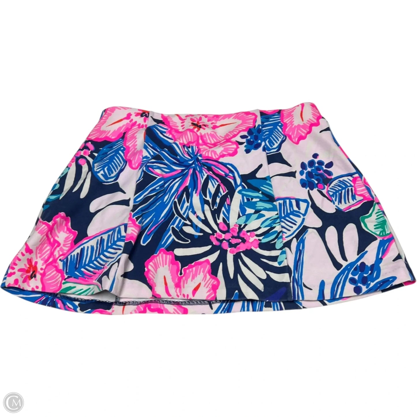 Skort Designer By Lilly Pulitzer In Blue & Pink, Size: L