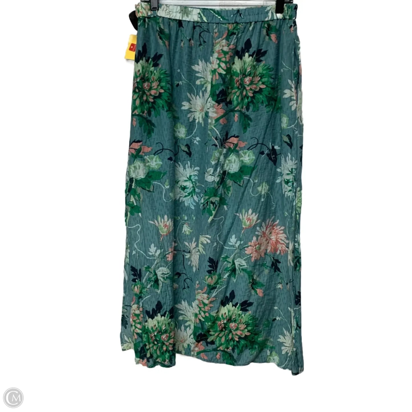 Skirt Midi By H&m In Floral Print, Size: M