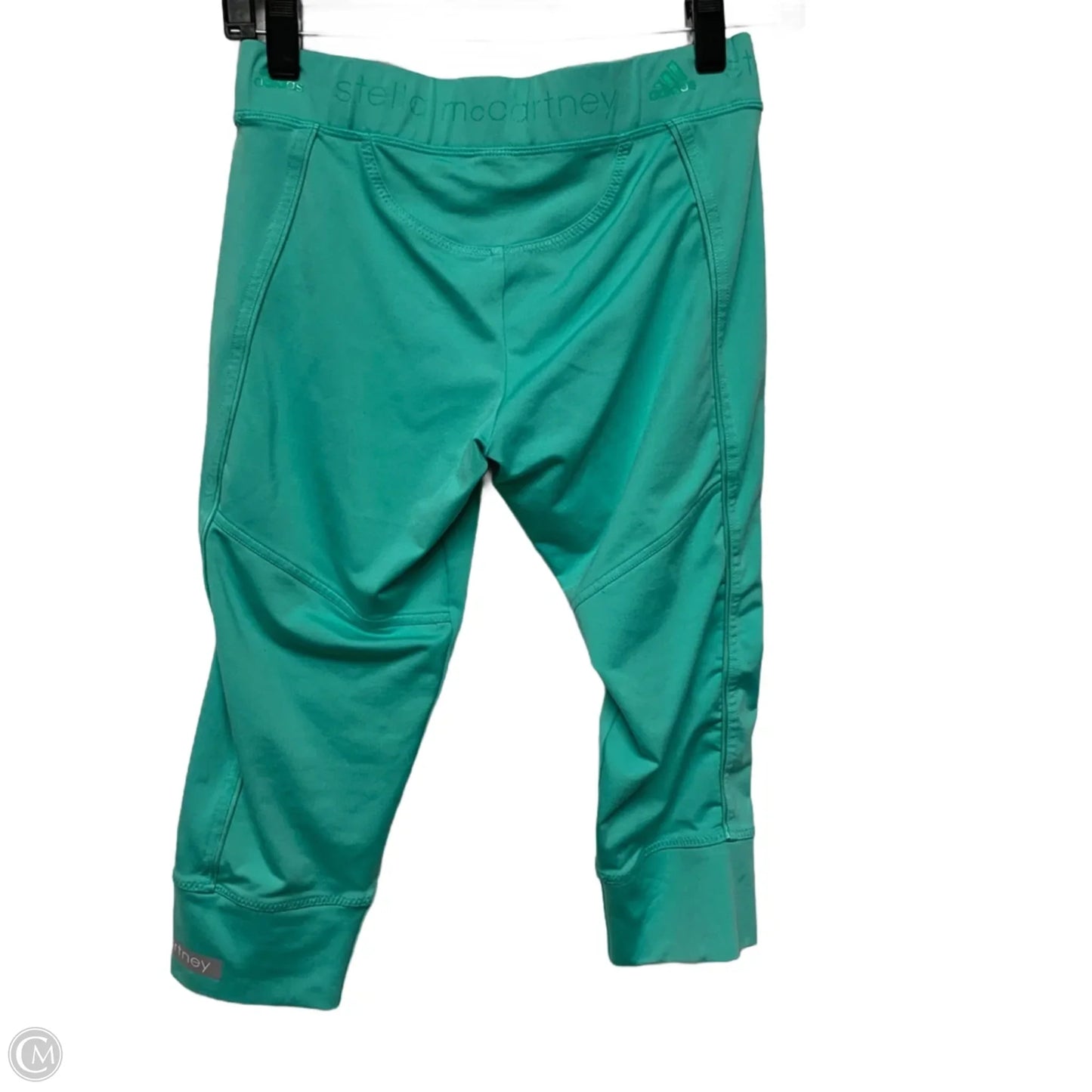 Athletic Capris By Adidas In Teal, Size: S