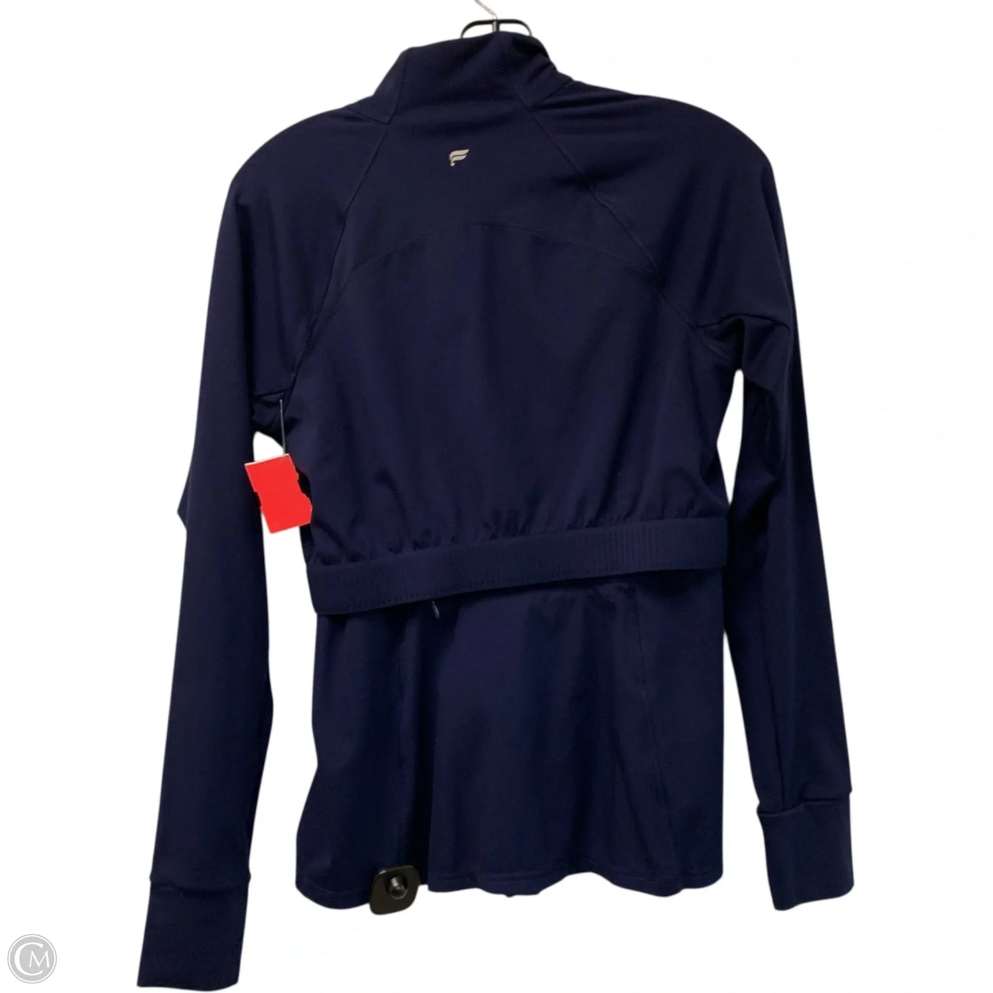 Athletic Jacket By Fabletics In Blue, Size: S