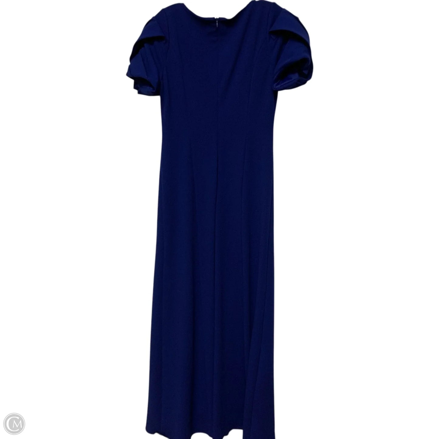 Dress Party Long By Badgley Mischka In Blue, Size: S
