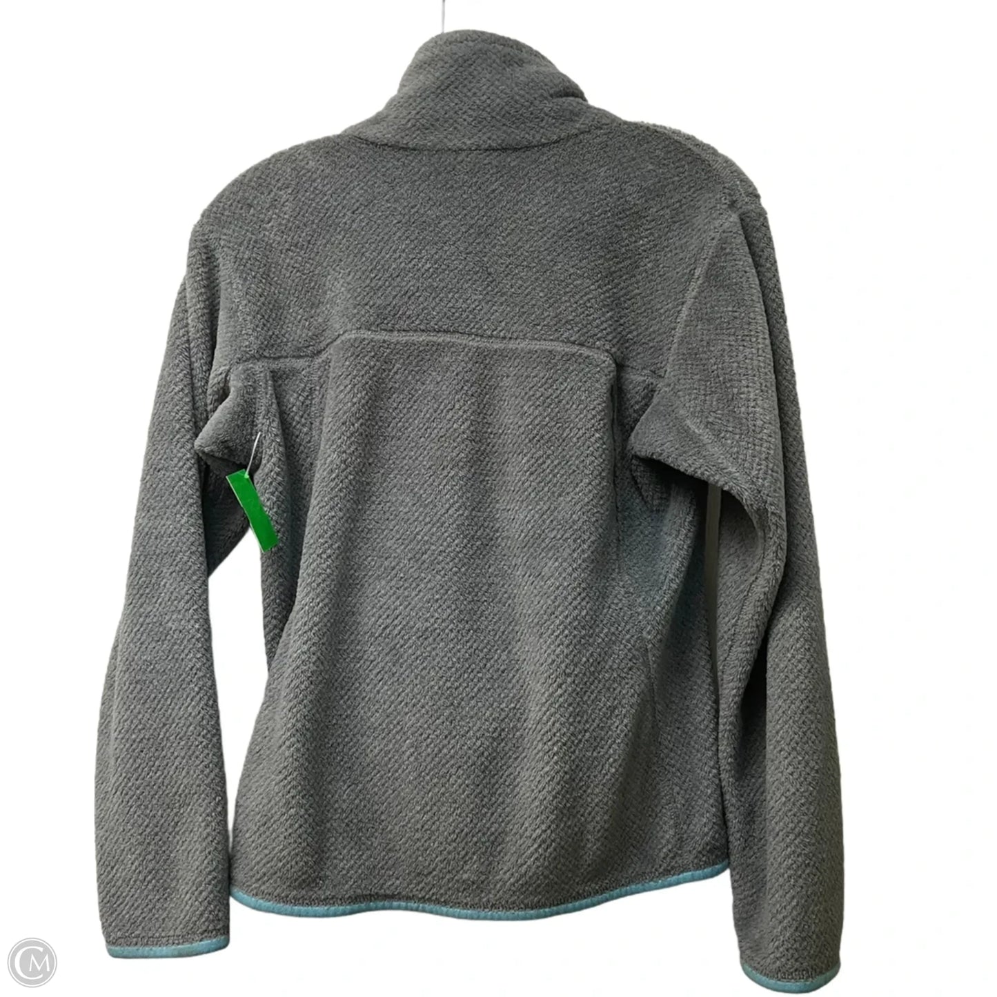 Sweatshirt Collar By Patagonia In Grey, Size: S
