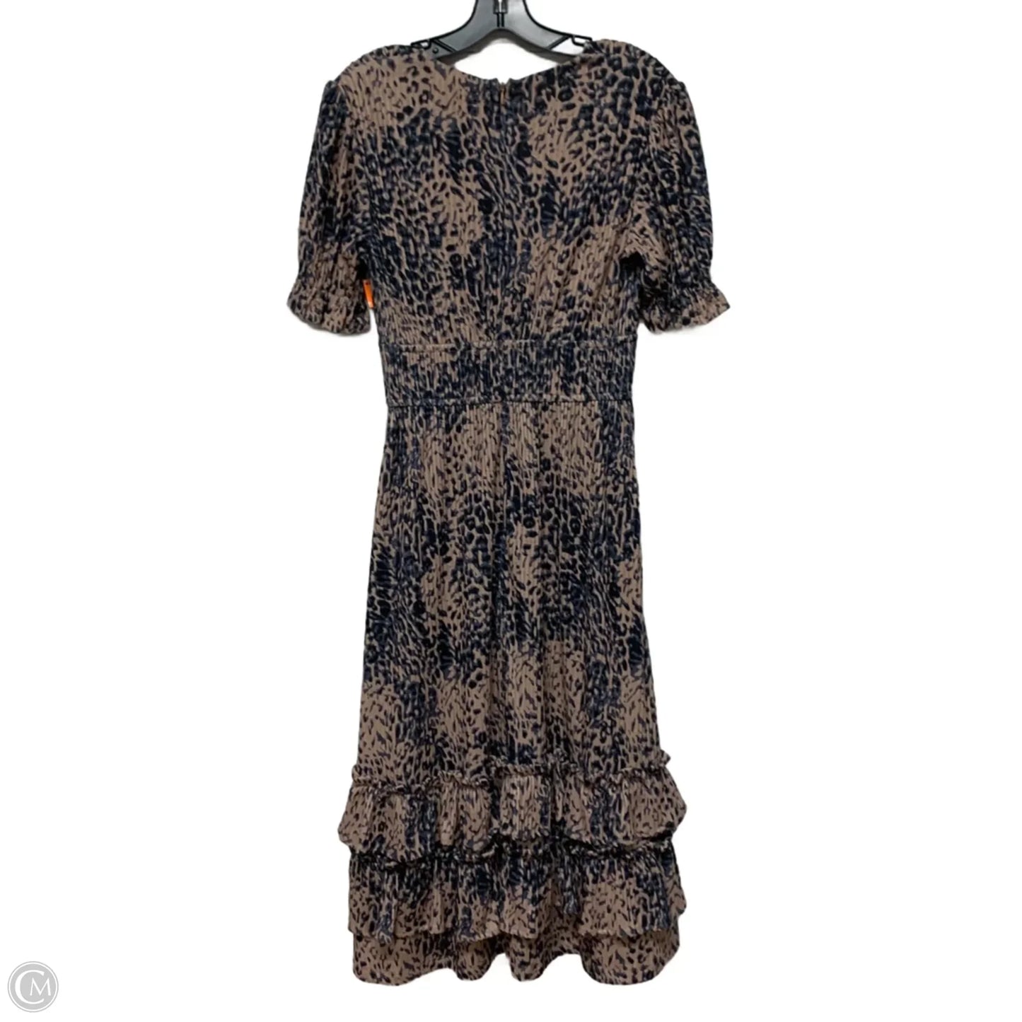 Dress Casual Midi By Hutch In Animal Print, Size: S