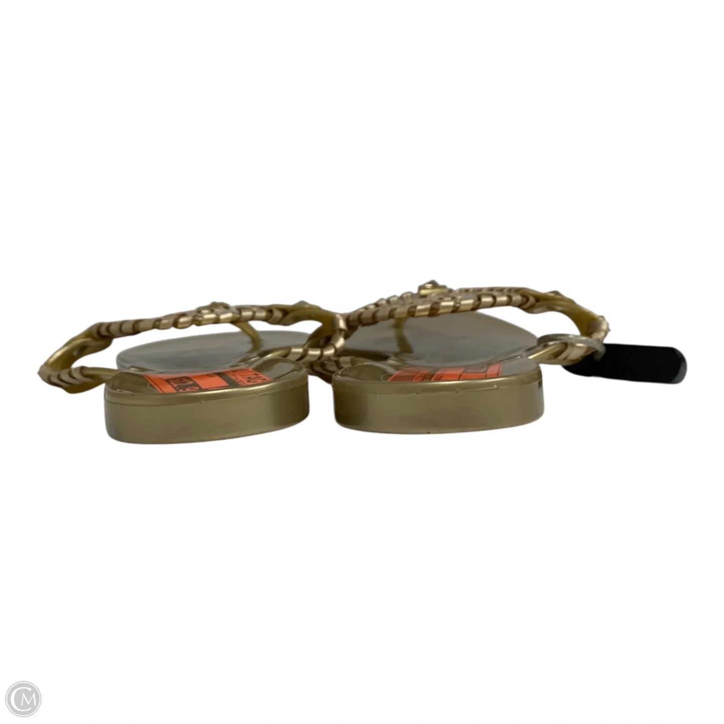 Sandals Flip Flops By Jack Rogers In Gold, Size: 9