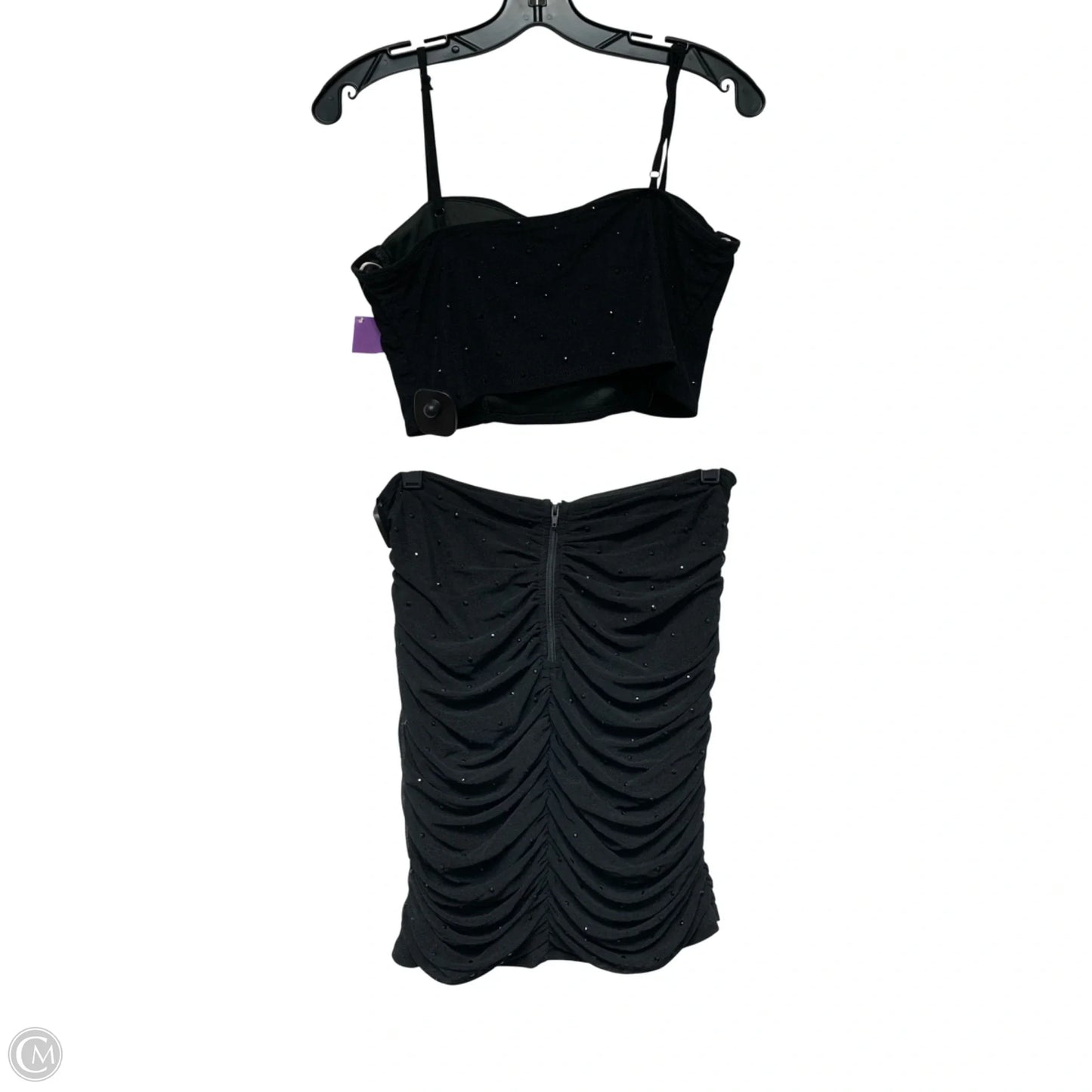 Skirt Set 2pc By Lulus In Black, Size: L