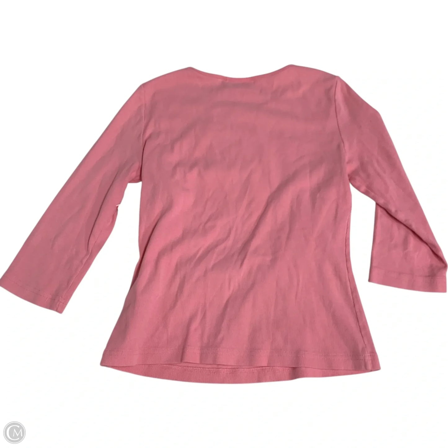Top Long Sleeve Designer By Lilly Pulitzer In Pink, Size: M
