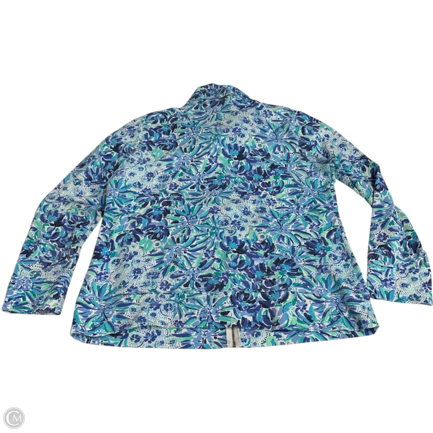 Jacket Designer By Lilly Pulitzer In Blue, Size: Xl