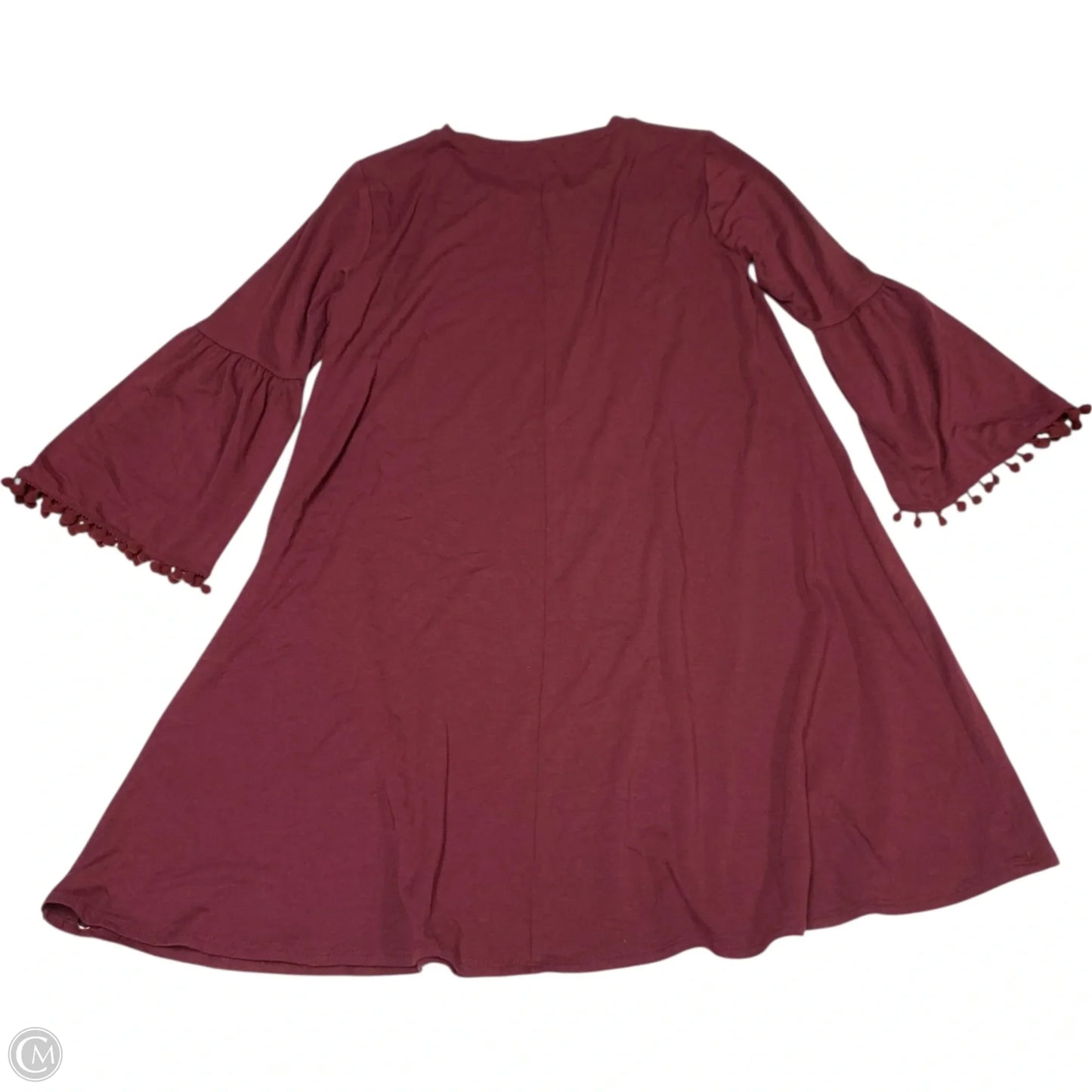 Dress Designer By Johnny Was In Red, Size: Xs