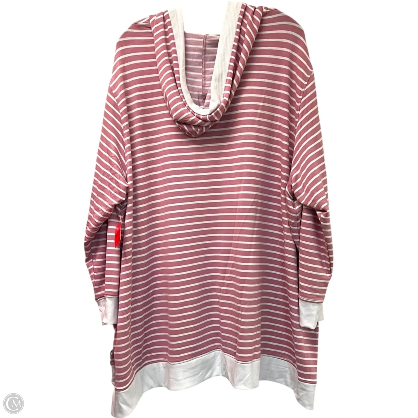 Sweatshirt Hoodie By Jane And Delancey In Pink, Size: 3x
