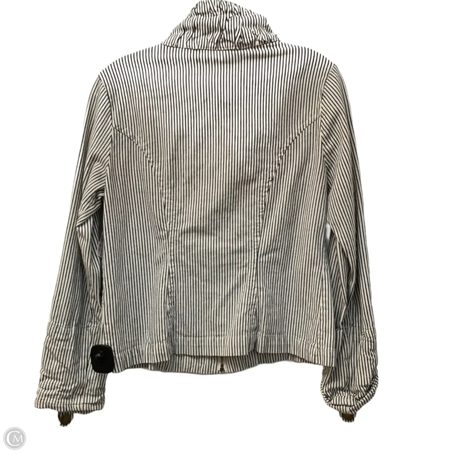 Jacket Other By Dressbarn In Striped Pattern, Size: S