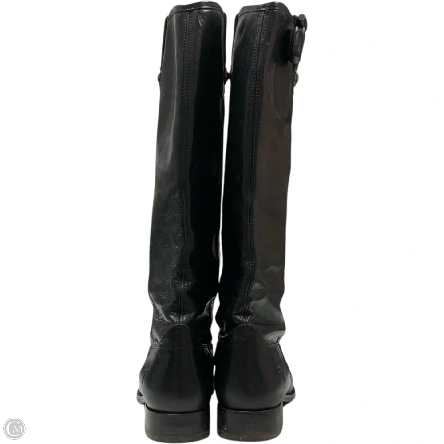 Boots Designer By Frye In Black, Size: 8.5