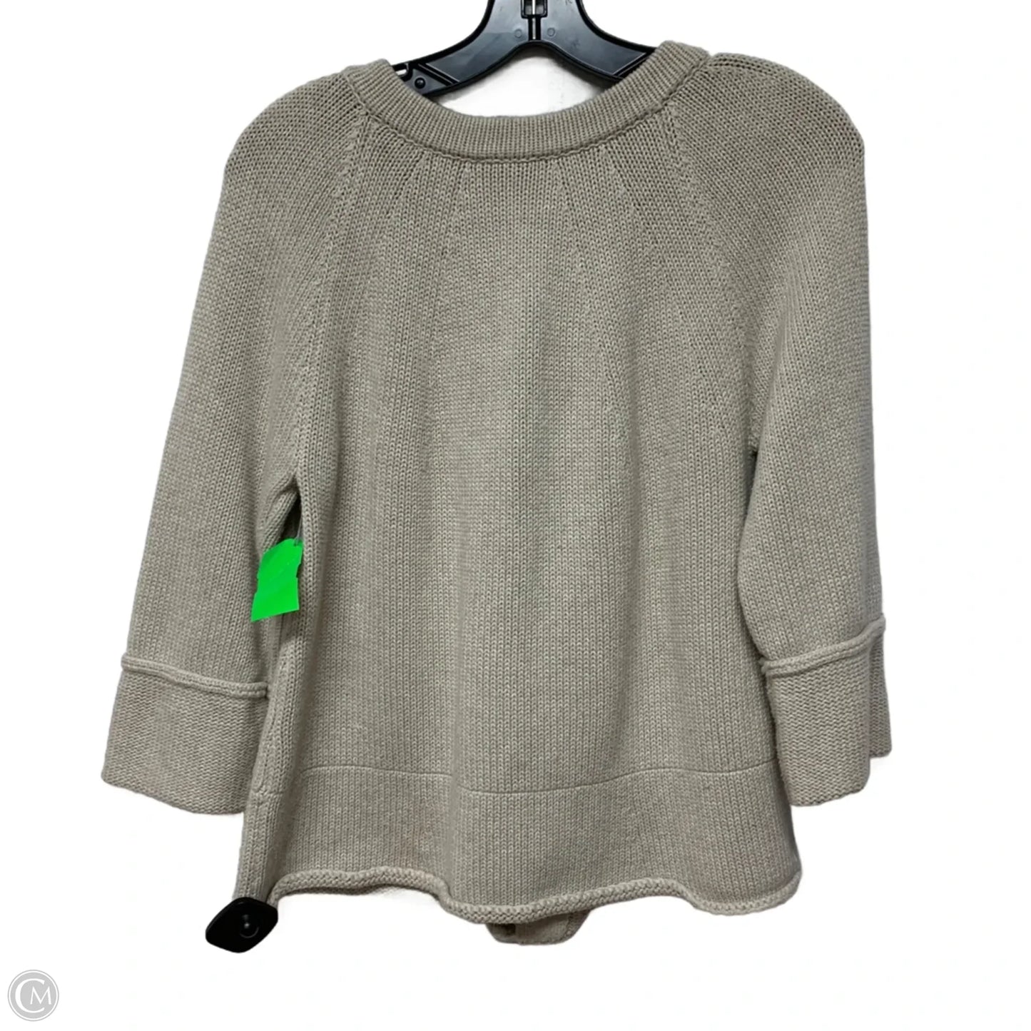 Sweater Cardigan By J. Jill In Beige, Size: M