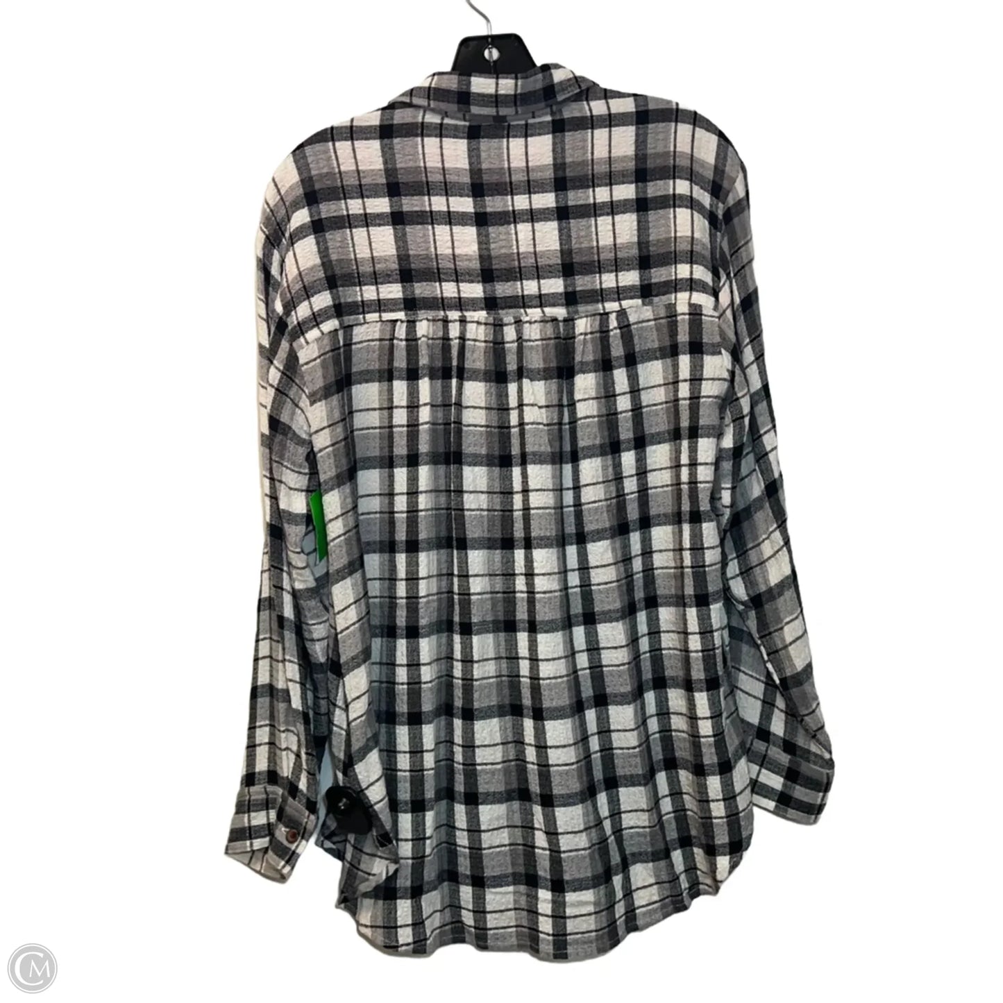 Top Long Sleeve By Pilcro In Polkadot Pattern, Size: S