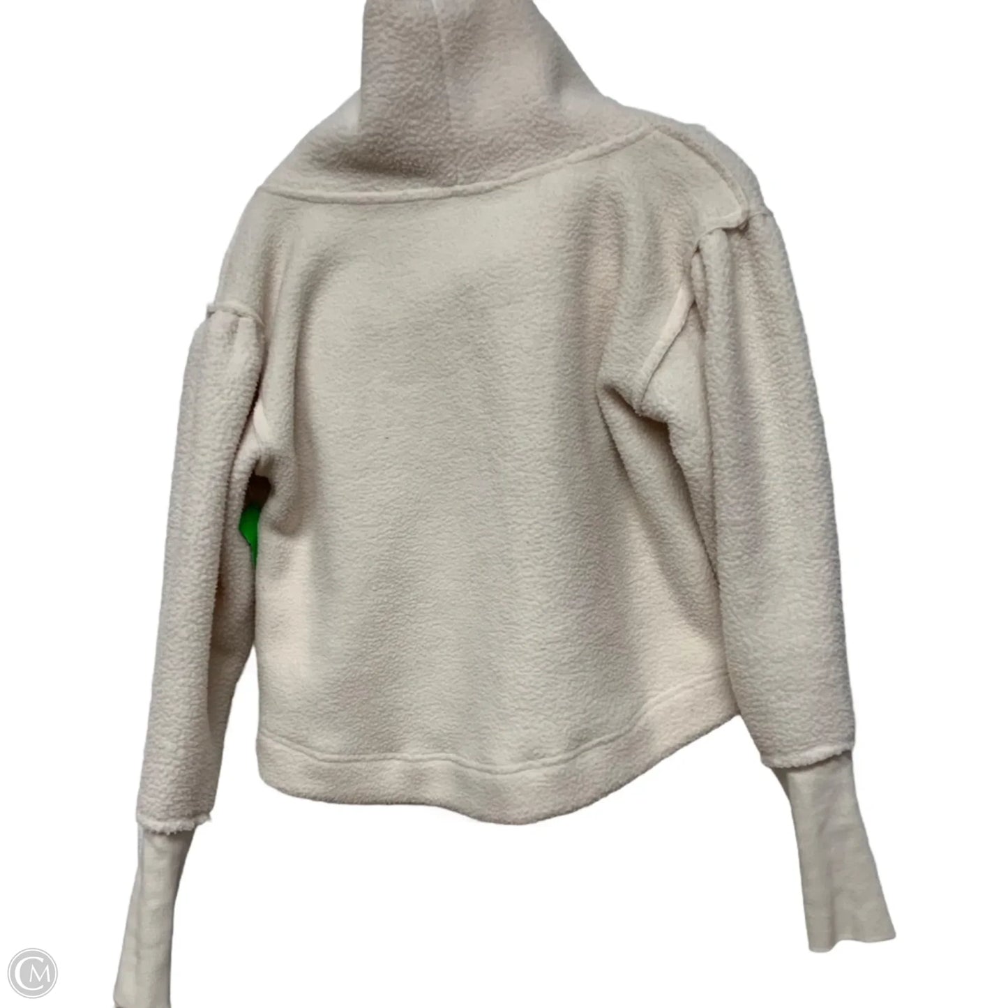 Sweatshirt Collar By Free People In Cream, Size: S